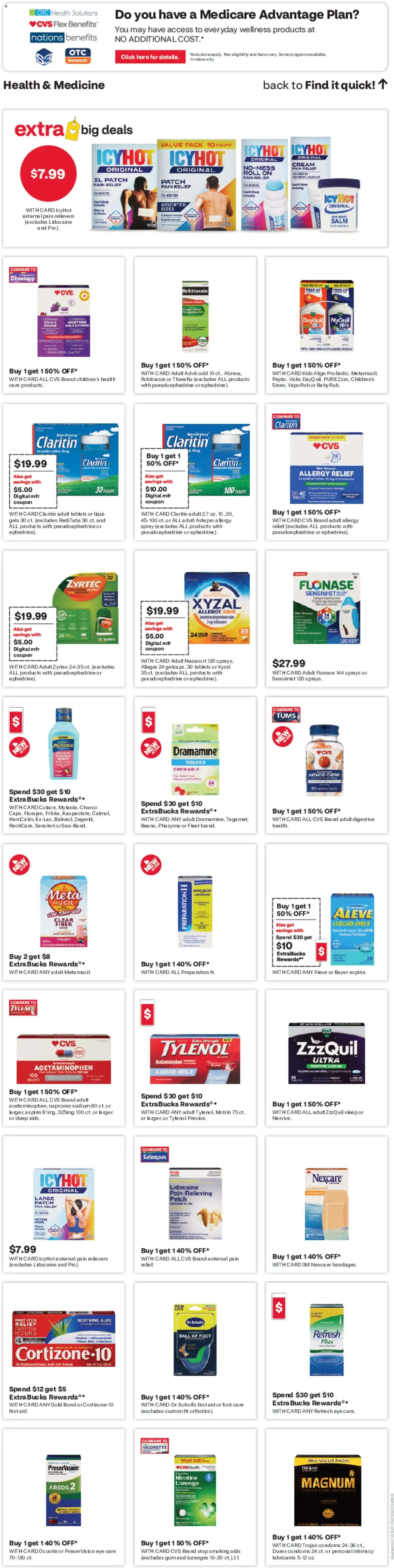 Weekly ad CVS Weekly Ad from 08/23/2026 - Flyer, Circular this week from August 23 to August 29 2026 - Page 7