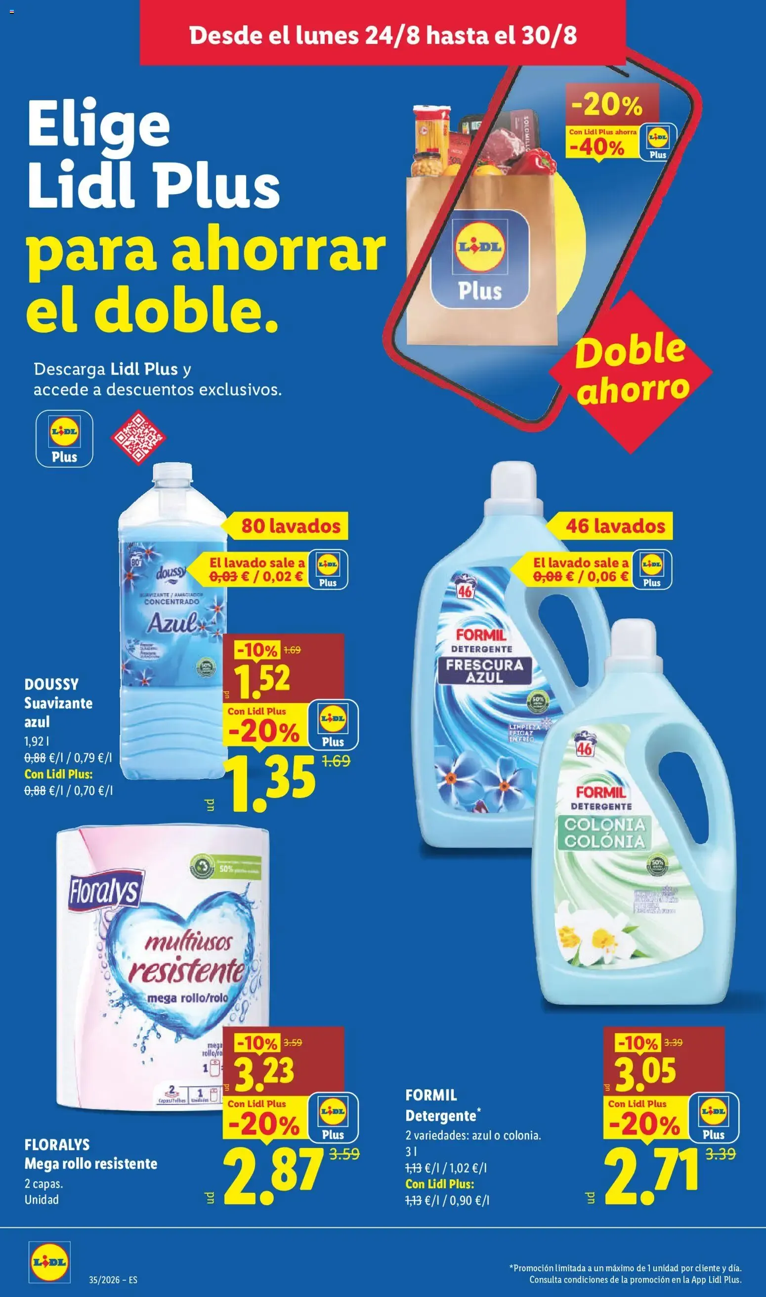 Catálogo de Lidl: Ahorra el doble - Ofertas 24 de agosto al 30 de agosto 2026 - Página 10
