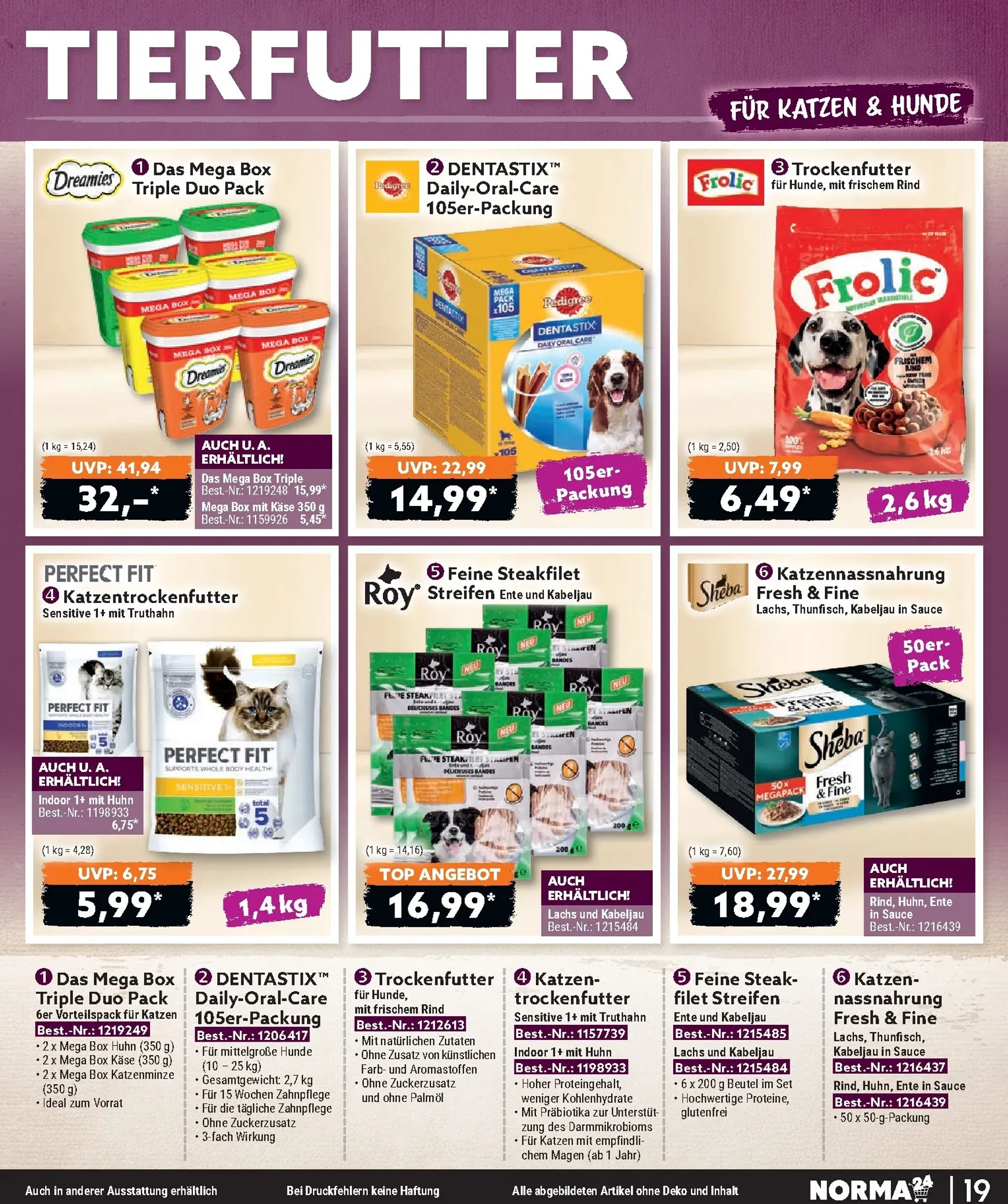 Norma - Bestellmagazin Prospekt – von Mittwoch 01.07.2026 bis Freitag 31.07.2026 von 1. Juli bis 31. Juli 2026 - Prospekt seite 19