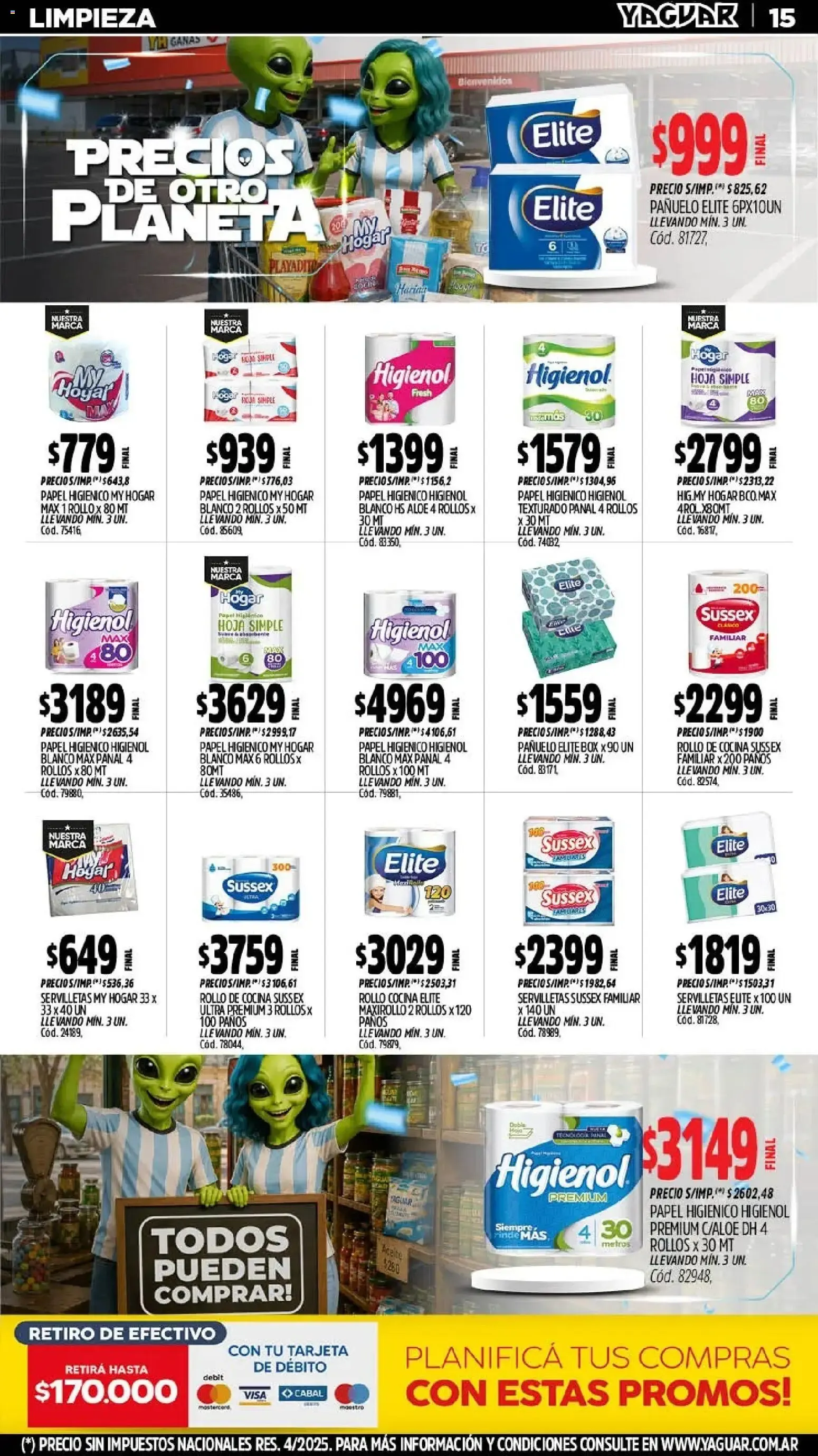 Ofertas de Yaguar catálogo del 13/07/2026 - 19/07/2026 13 de julio al 19 de julio 2026 - Página 16 del catálogo