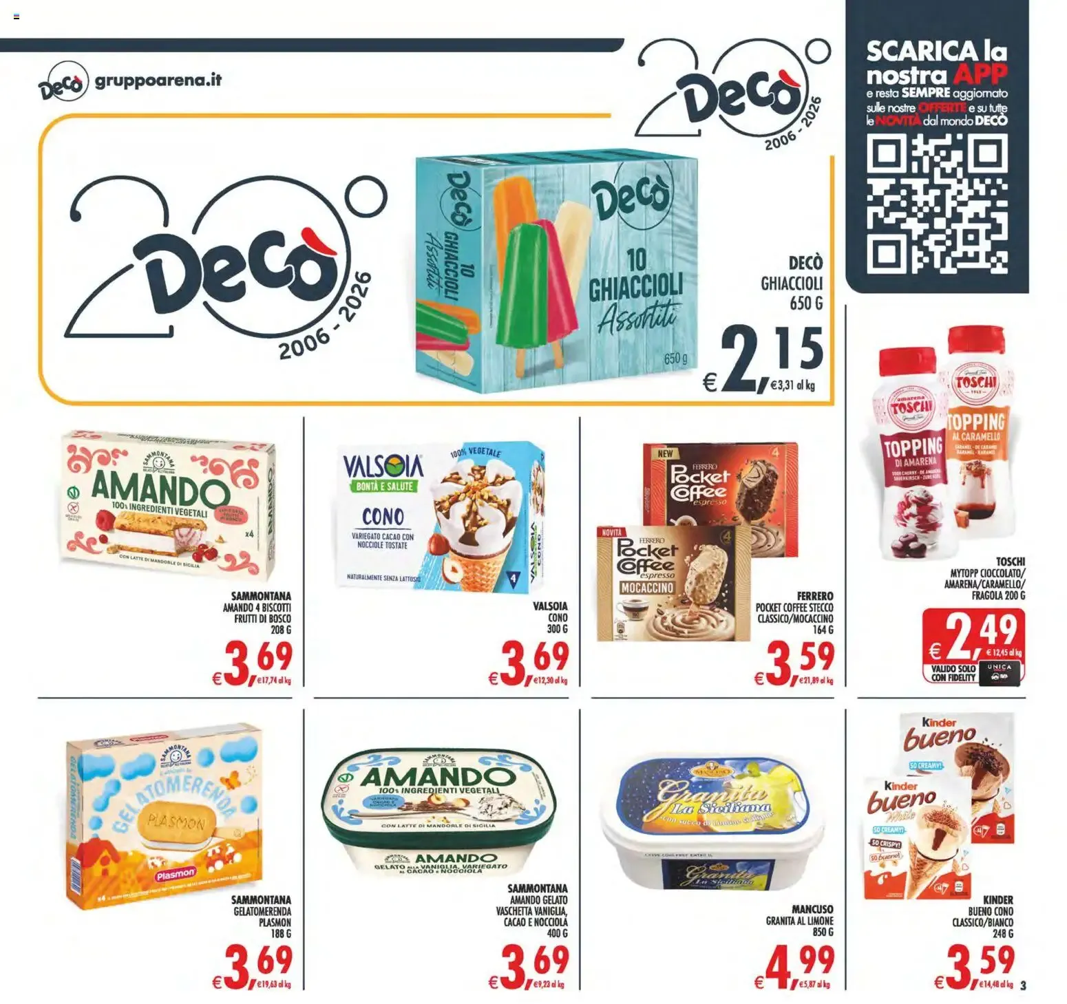 Nuovo Decò volantino Maxistore, Supermercati Lipari dal 31/07/2026 > offerte anteprima 🛍️ da 31 luglio a 10 agosto di 2026 - Pagina del volantino 3