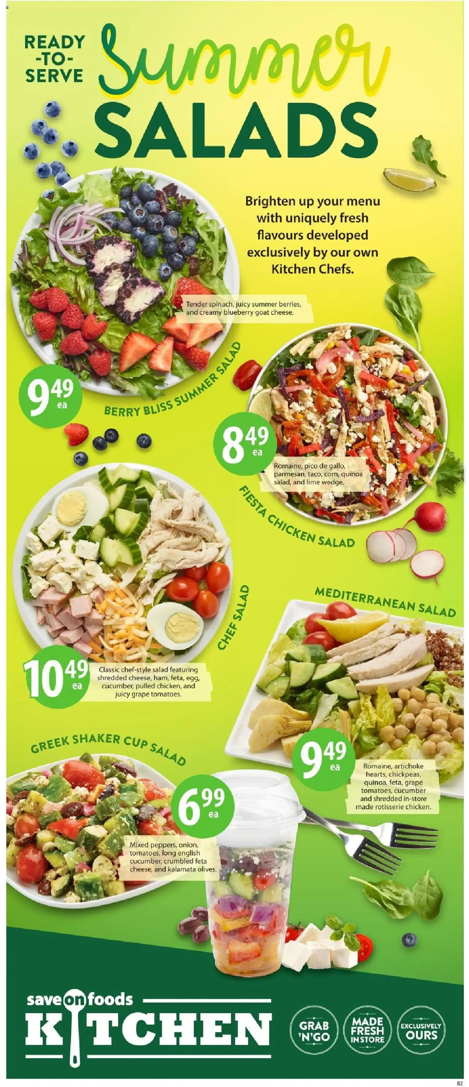 Save on foods weekly flyer / circulaire from Jul 23, 2026 > weekly specials & deals from July 23 to July 29 2026 - flyer page 14