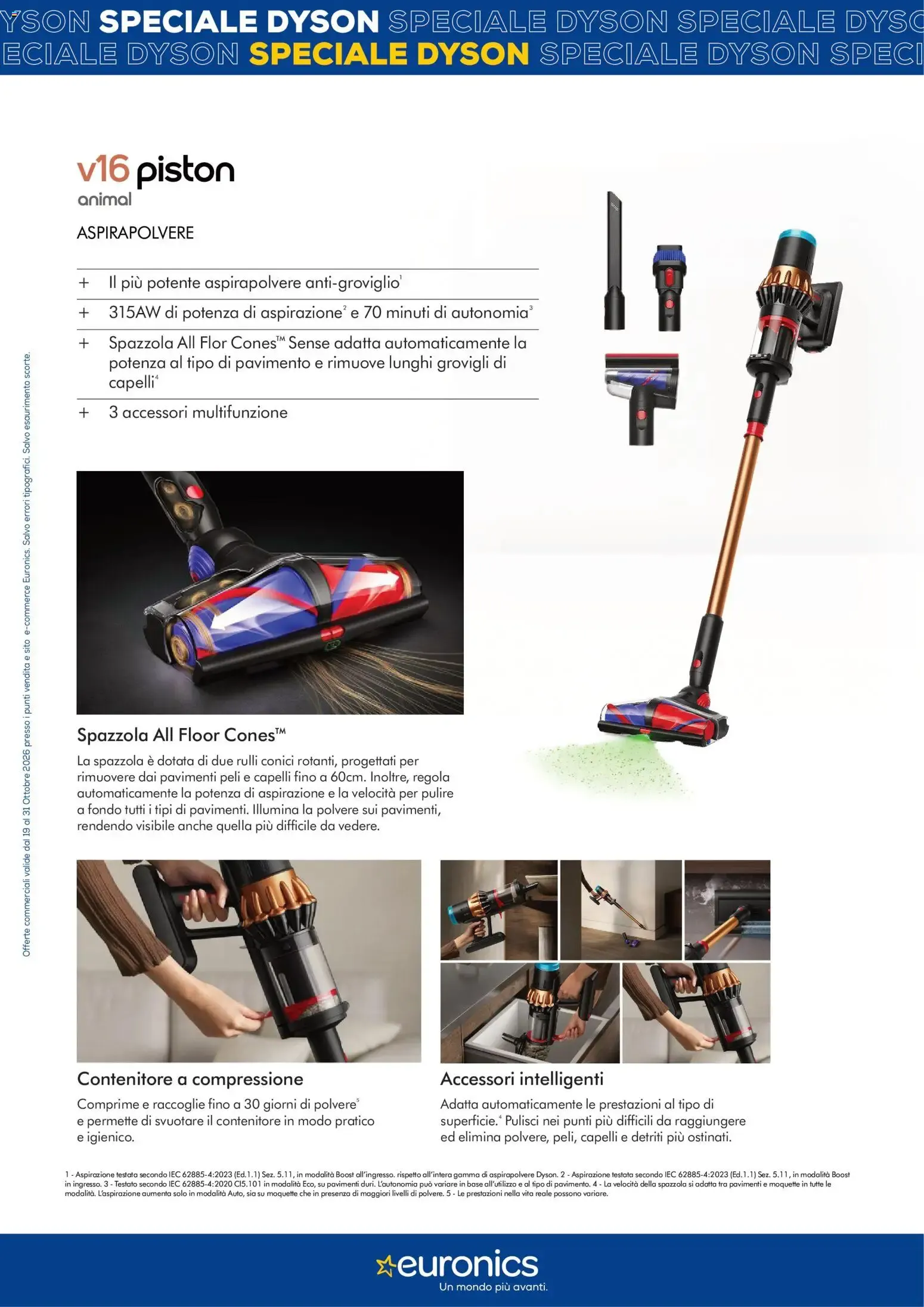 Euronics Tech: Speciale Dyson da 19 ottobre a 31 ottobre di 2026 - Pagina del volantino 2