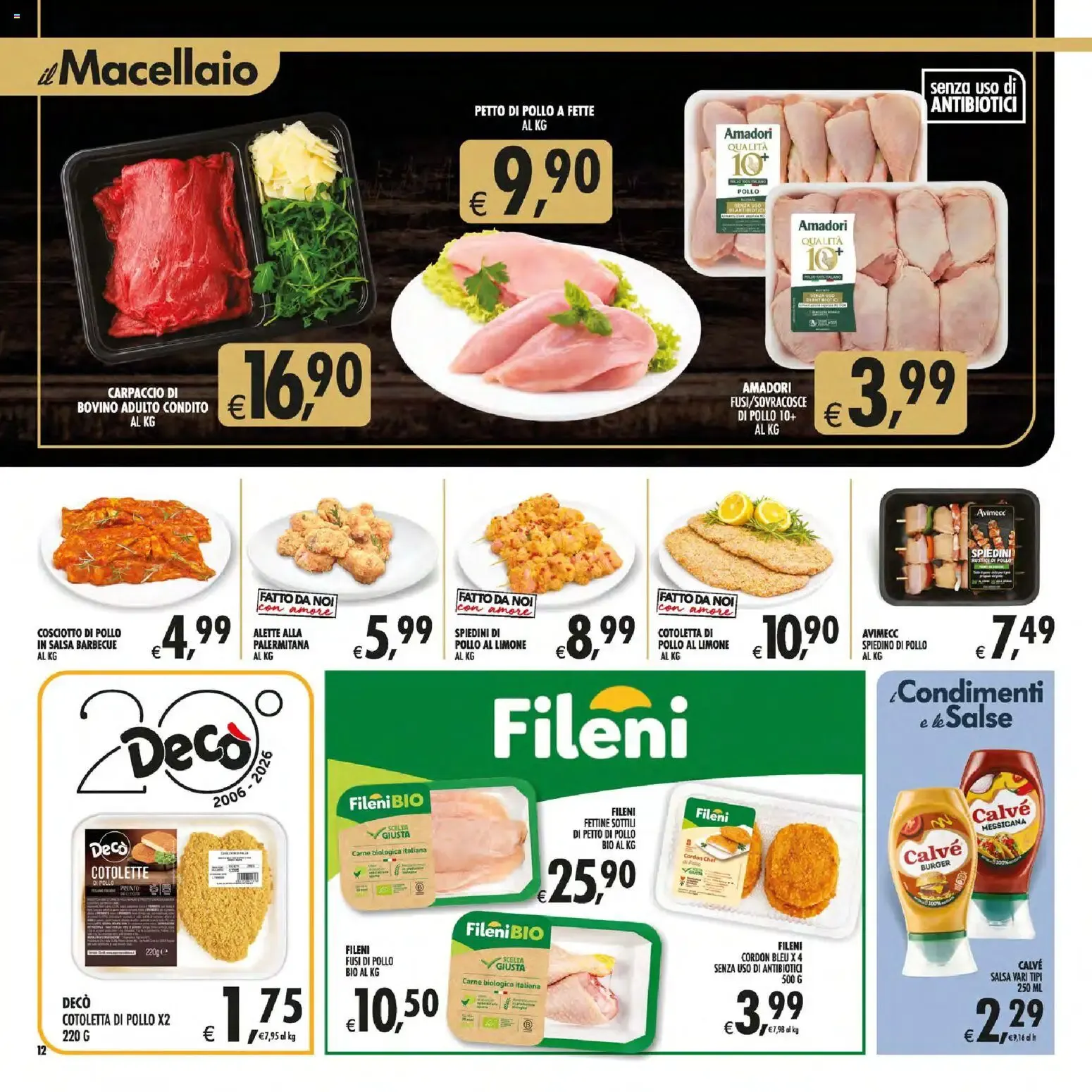 Nuovo Decò - Decò volantino Gourmet Sicilia dal 21/08/2026 > offerte anteprima 🛍️ da 21 agosto a 31 agosto di 2026 - Pagina del volantino 12