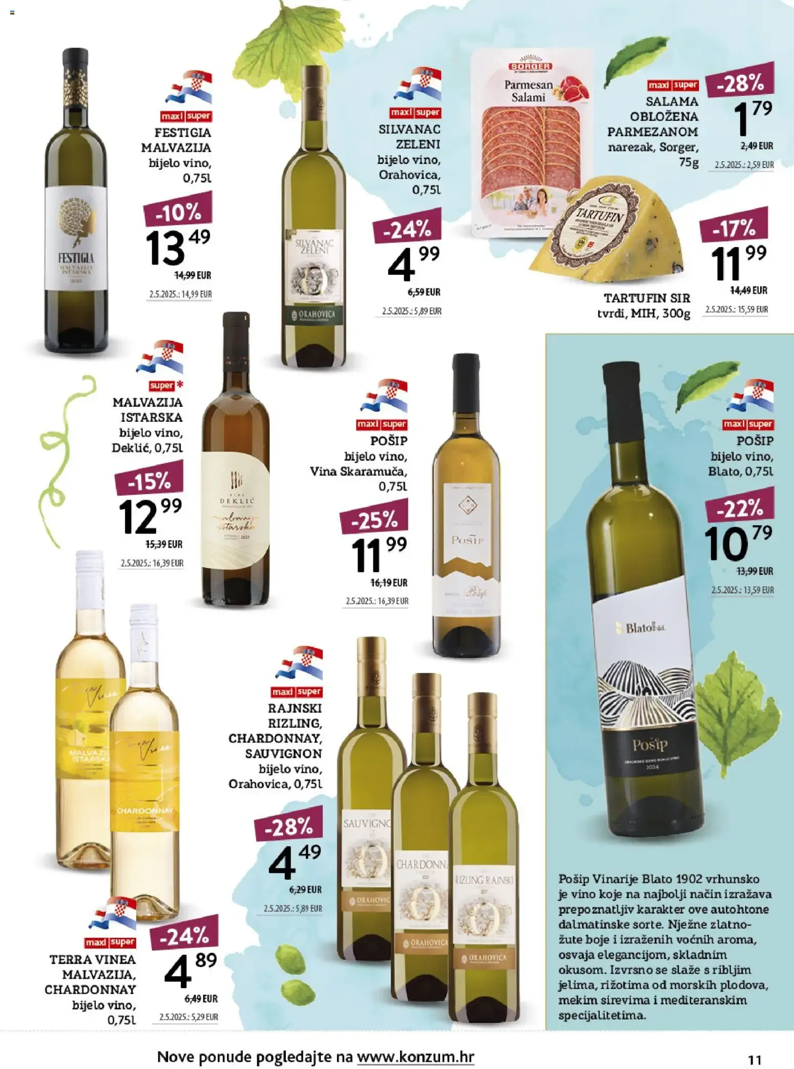 Katalog Konzum Katalog Vino od 12. listopada do 25. listopada 2026. - Pregled Stranica 11