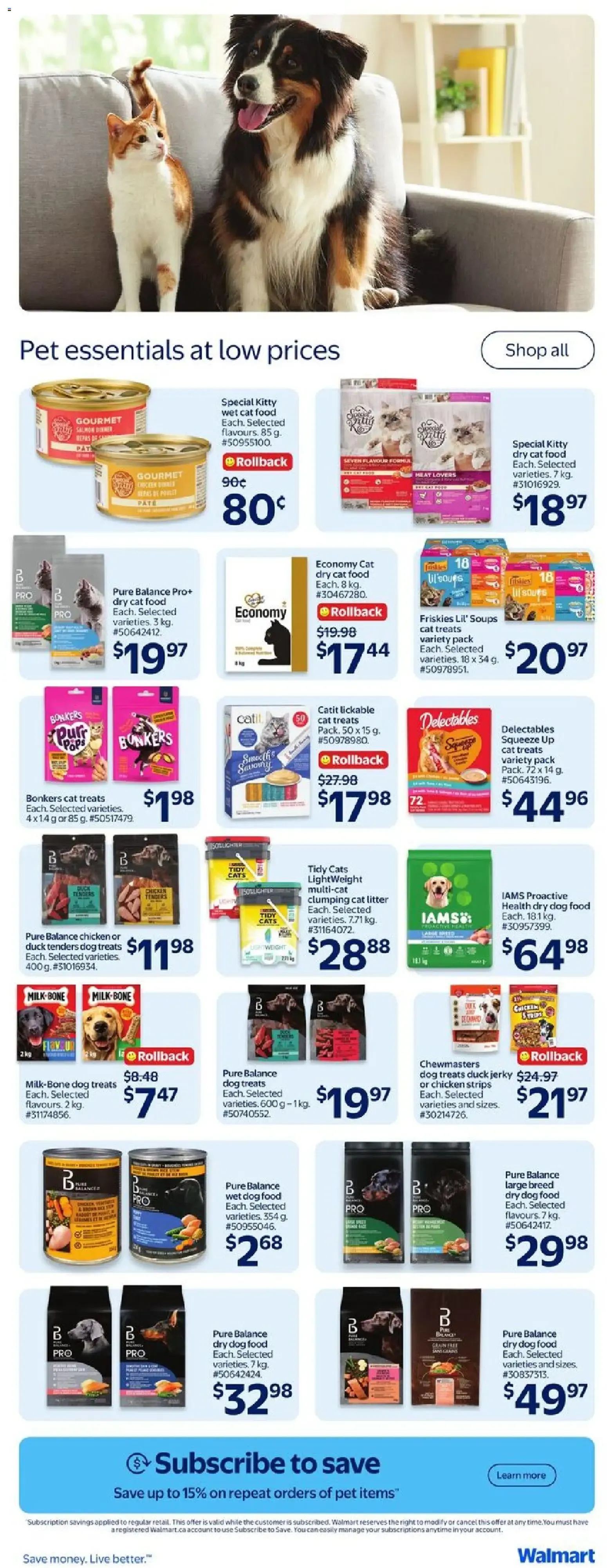 Walmart weekly flyer from Aug 6, 2026 > weekly specials & deals from August 6 to August 12 2026 - flyer page 30