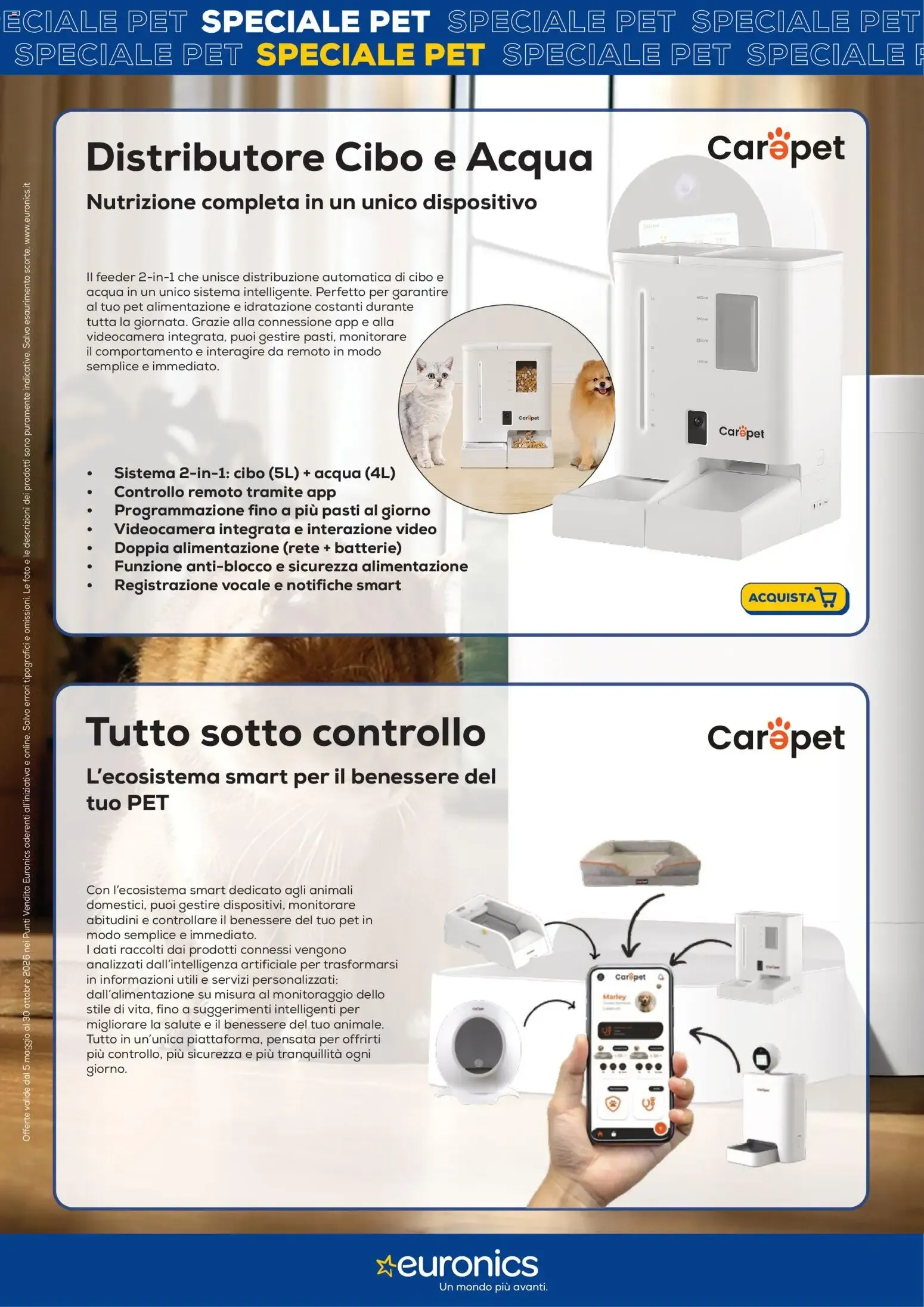 Euronics Speciale Pet da 5 maggio a 30 ottobre di 2026 - Pagina del volantino 6