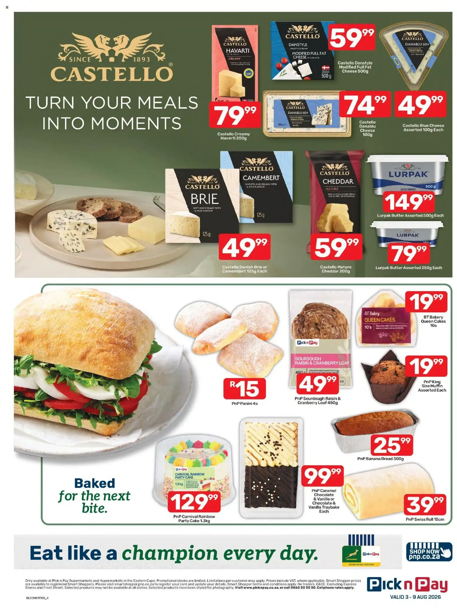 Pick n Pay Eastern Cape - Weekly Specials (03/08/2026 - 09/08/2026) Online from 3 August to 9 August 2026 - Catalogue Page 4