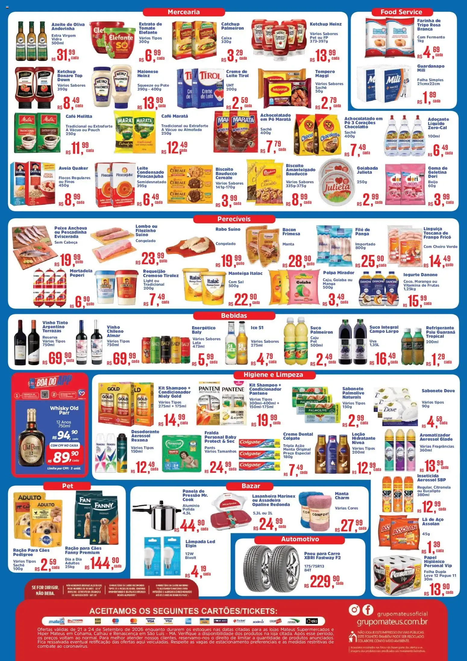 Encarte de Mateus ofertas Precinho Mateus de 21/09/2026 | Promoções Online 21 de setembro até 24 de setembro 2026 - Pagina 2