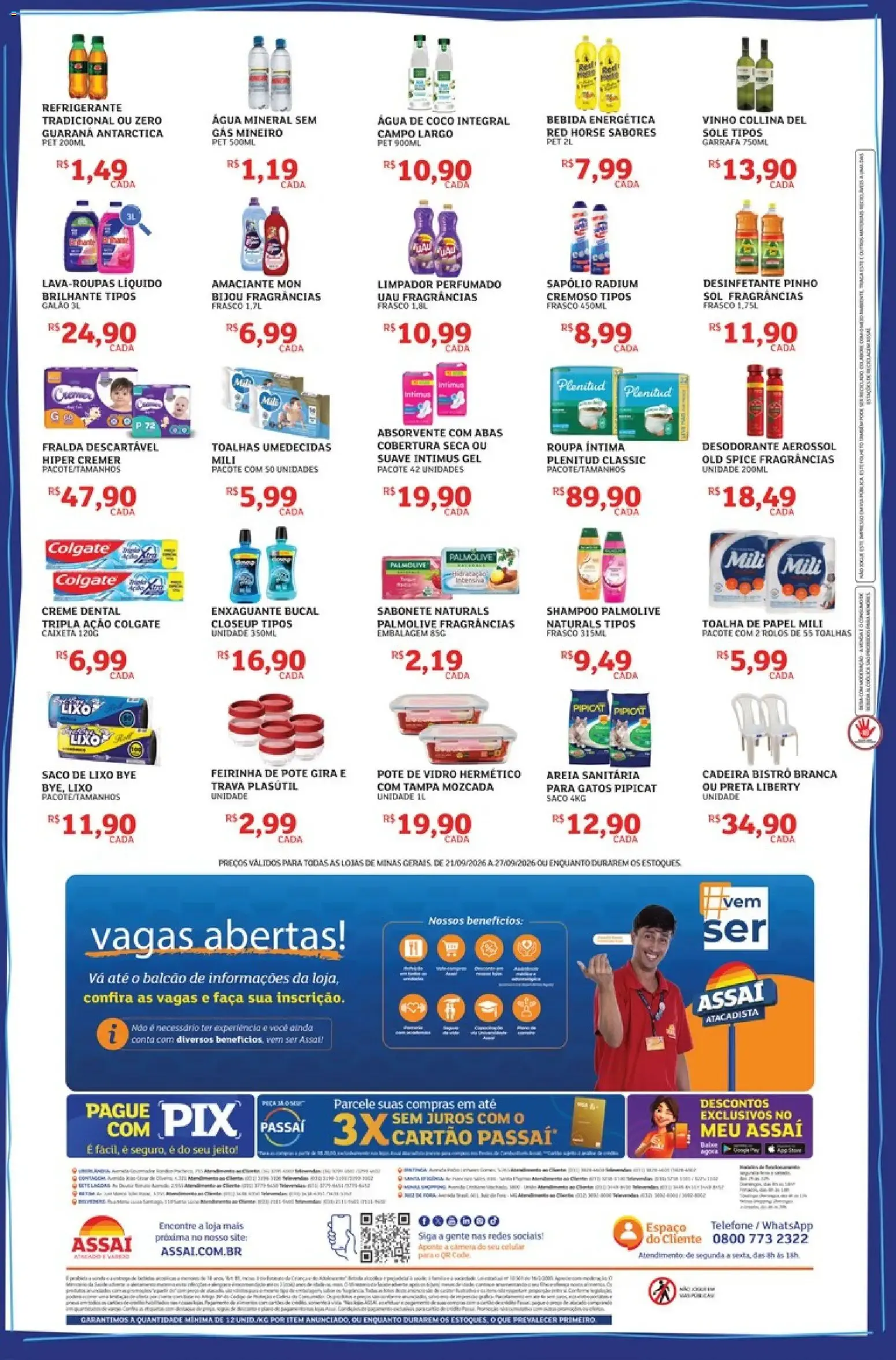 Encarte de Assaí Atacadista ofertas - MG de 21/09/2026 | Promoções Online 21 de setembro até 27 de setembro 2026 - Pagina 4