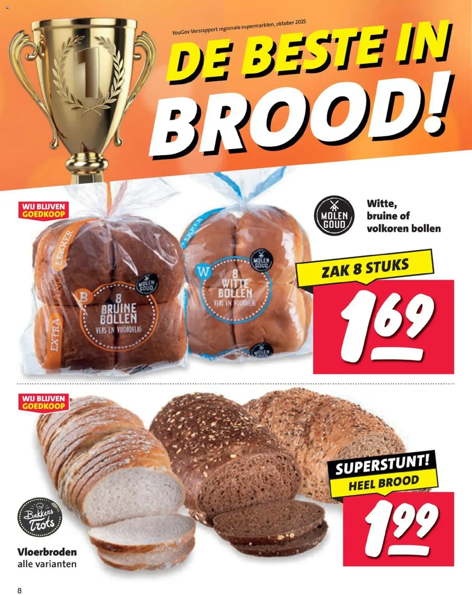 Nettorama MERKENDISCOUNT - DISCOUNT PRIJS! Budgetboodschappen nergens goedkoper! van 7 september tot 13 september 2026 - Folder pagina 8