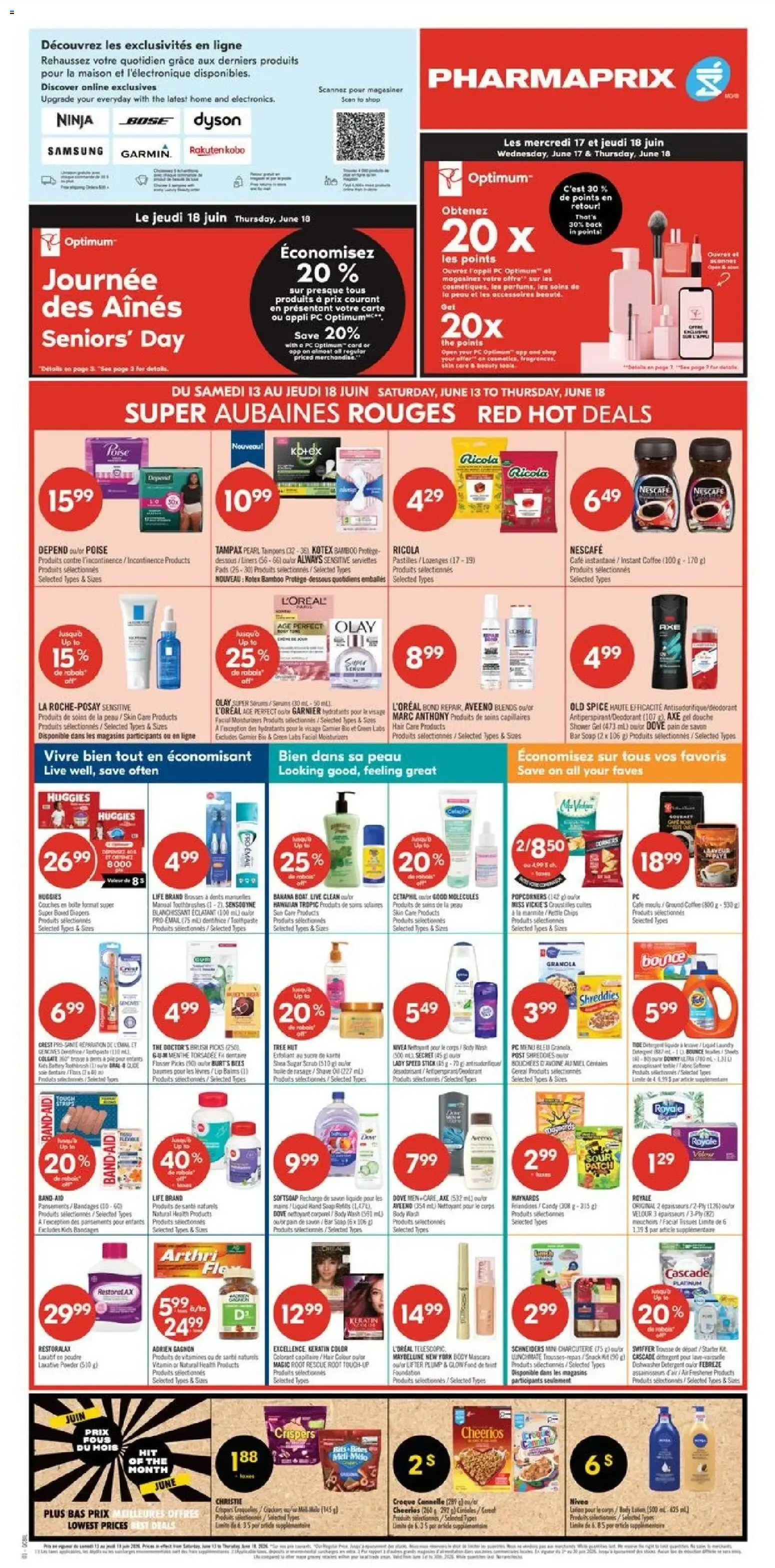 Pharmaprix weekly flyer / circulaire from Jun 12, 2026 > weekly specials & deals from June 12 to June 18 2026 - flyer page 2