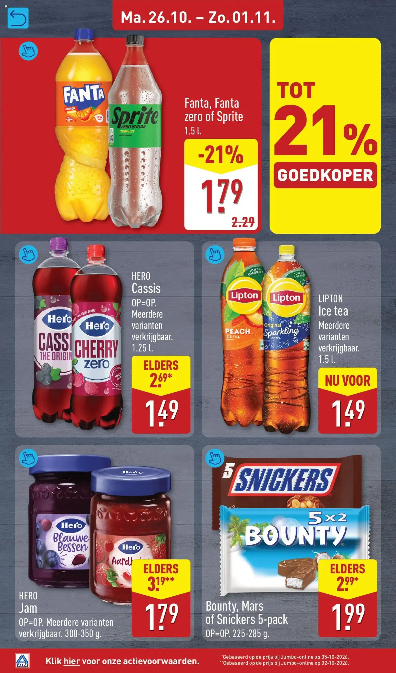 Aldi folder vanaf 26-10-2026 (volgende, deze week) van 26 oktober tot 1 november 2026 - Folder pagina 22