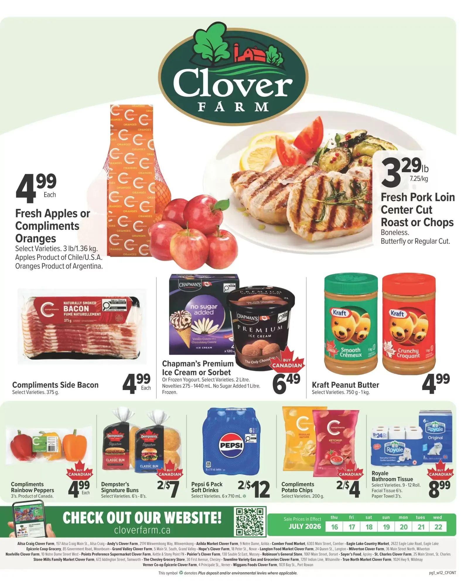 Clover Farm flyer week 29