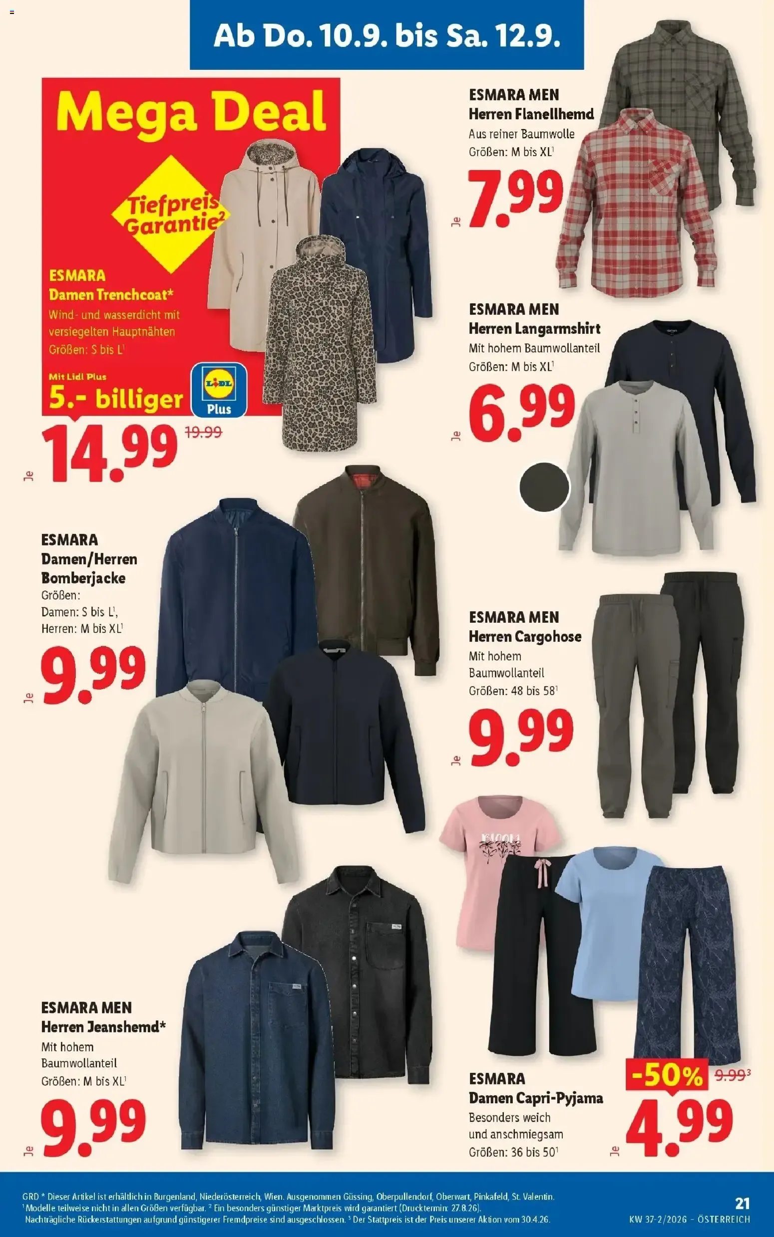 Lidl Aktion von 10. September bis 12. September 2026 - Flugblätt seite 25