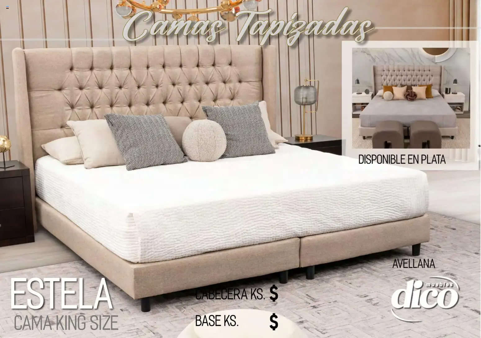 Catálogo de Muebles Dico catálogo Camas tapizadas (01/04/2026 - 31/10/2026) - catálogo en línea 1 de abril al 31 de octubre 2026 - Pagina 43