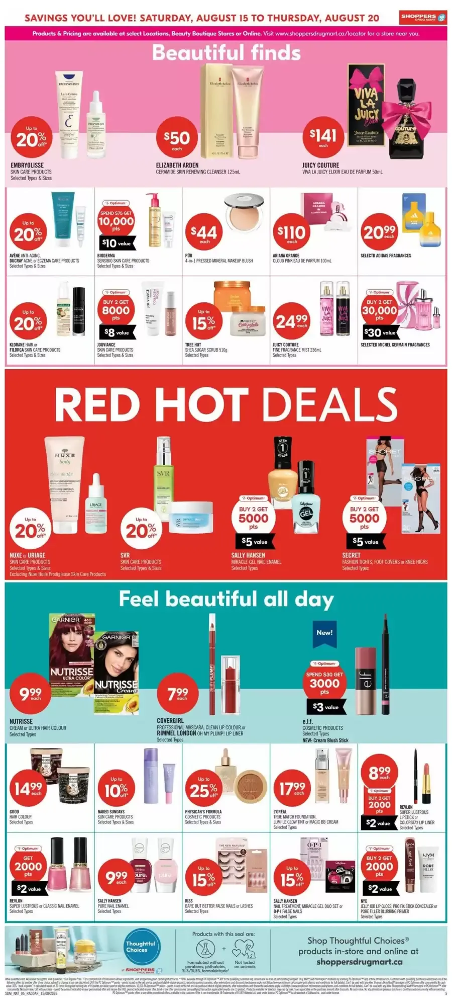 Shoppers Drug Mart flyer week 33 from August 15 to August 20 2026 - flyer page 13