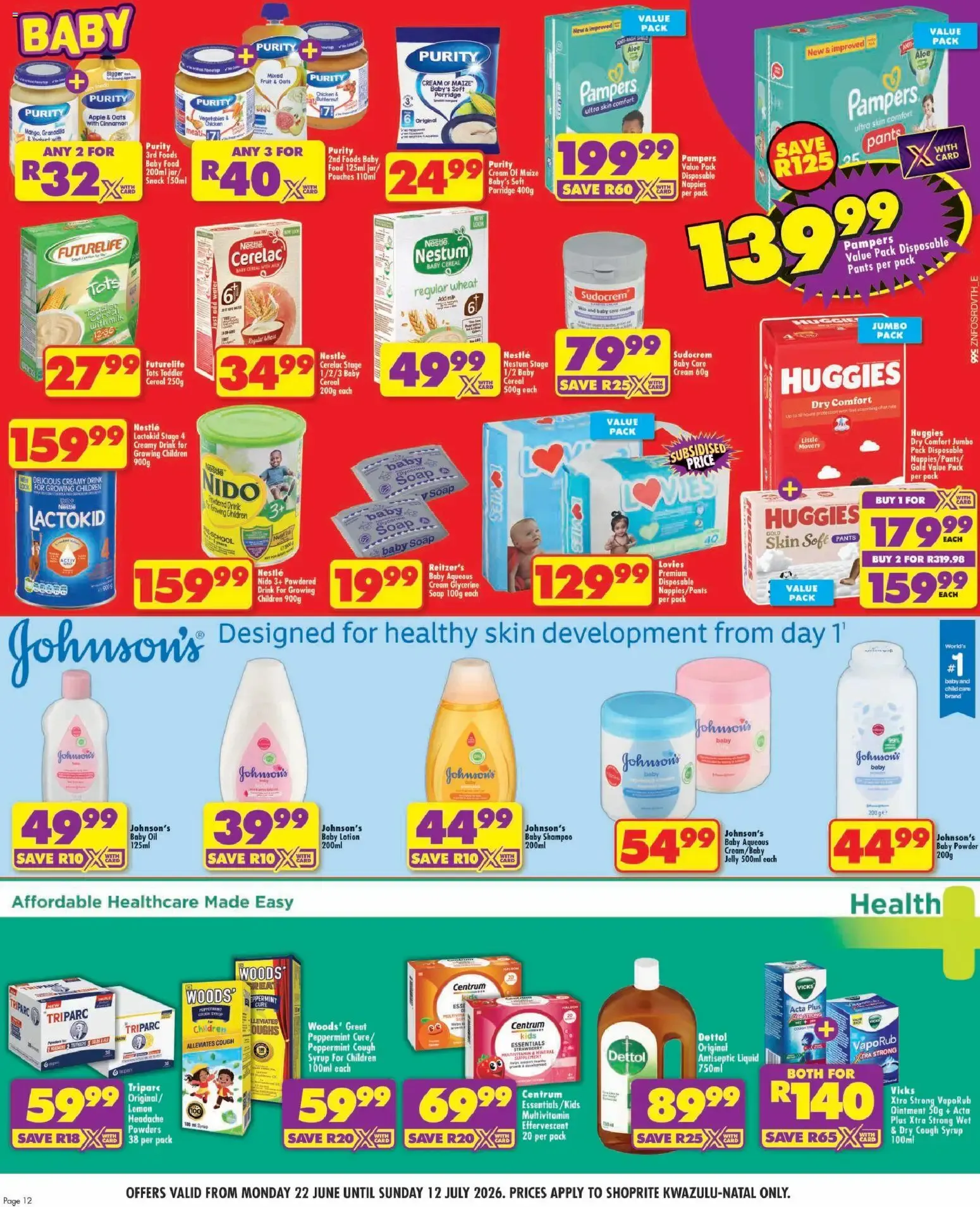 Shoprite Low-Duuuma Deals! from 22 June to 12 July 2026 - Catalogue Page 12