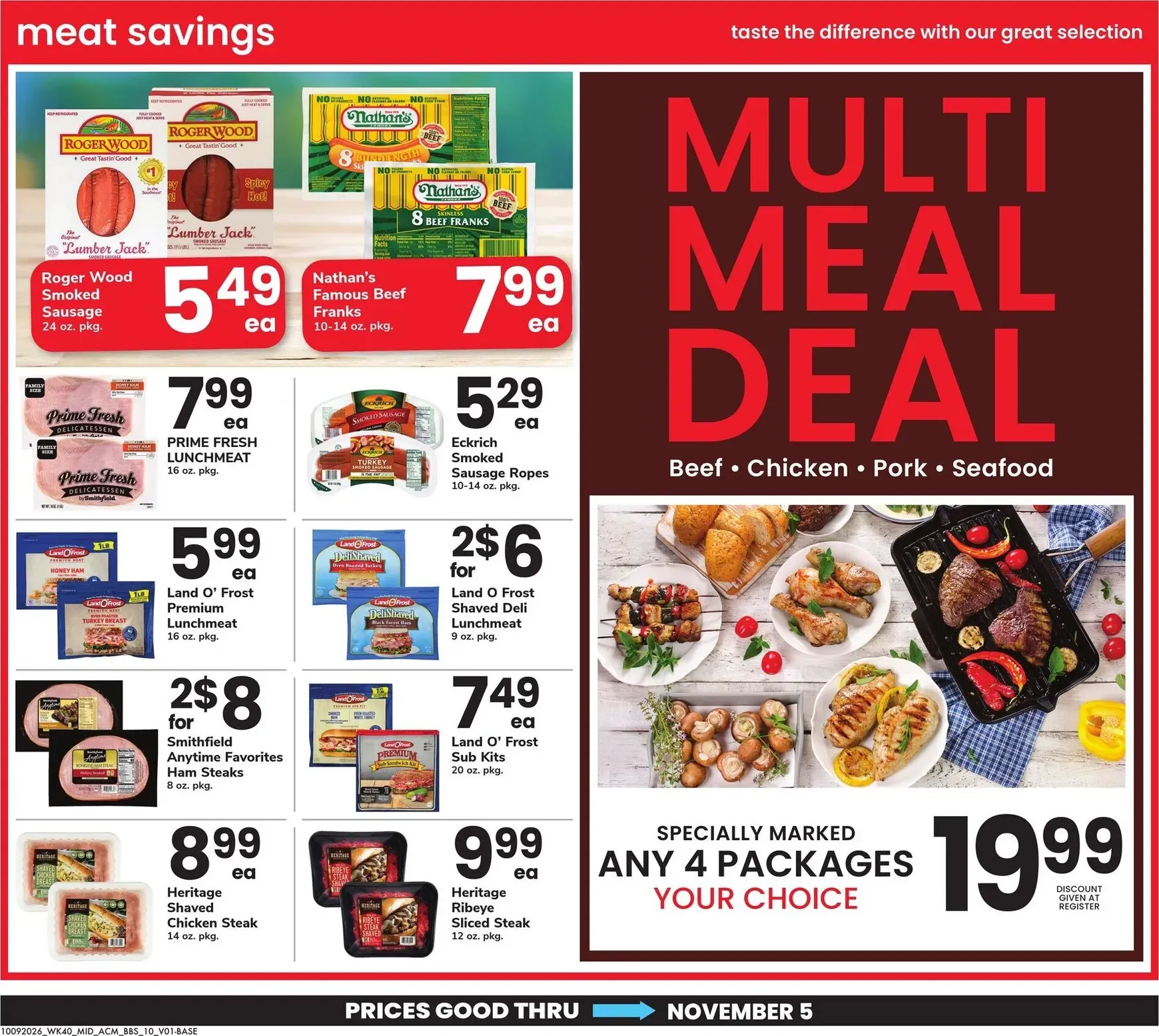 Weekly ad Current ACME - Big Book of Savings leaflet valid from Friday 10/09/2026 to Thursday 11/05/2026 from October 9 to November 5 2026 - Page 10