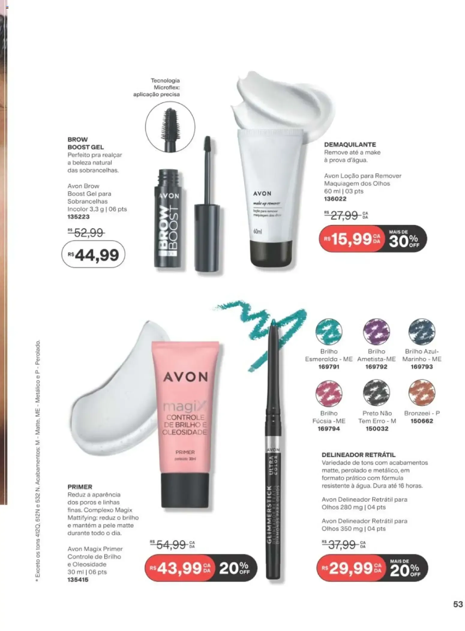 Encarte de Revista Avon folheto - Campanha 13 de 10/08/2026 | Promoção Online 10 de agosto até 31 de agosto 2026 - Pagina 53