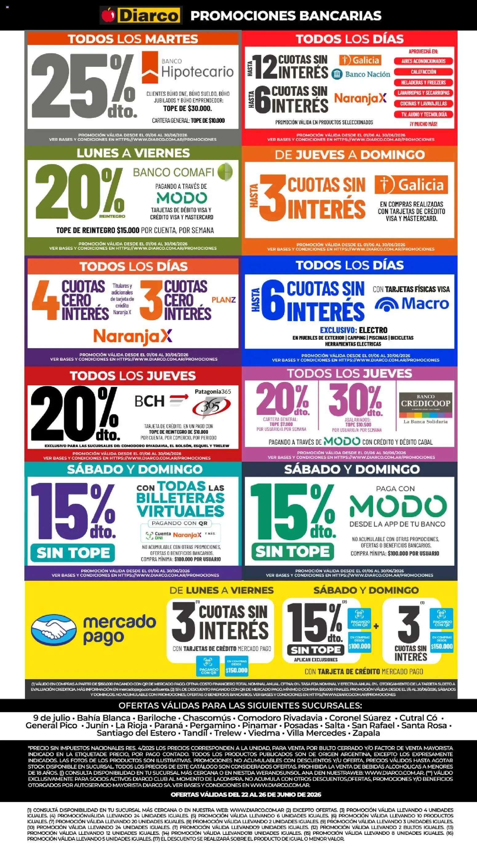 Ofertas de Diarco - Ahorros Mundiales del 22/06/2026 - 26/06/2026 22 de junio al 26 de junio 2026 - Página 20 del catálogo