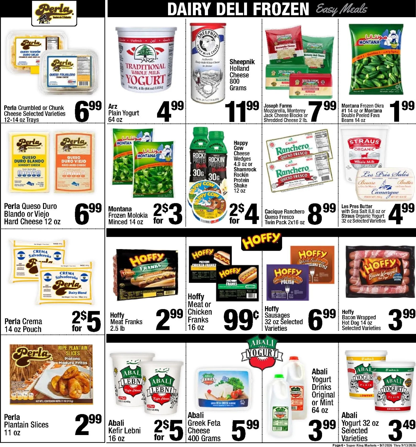 Weekly ad Current Super King leaflet valid from Monday 09/07/2026 to Sunday 09/13/2026 from September 7 to September 13 2026 - Page 7