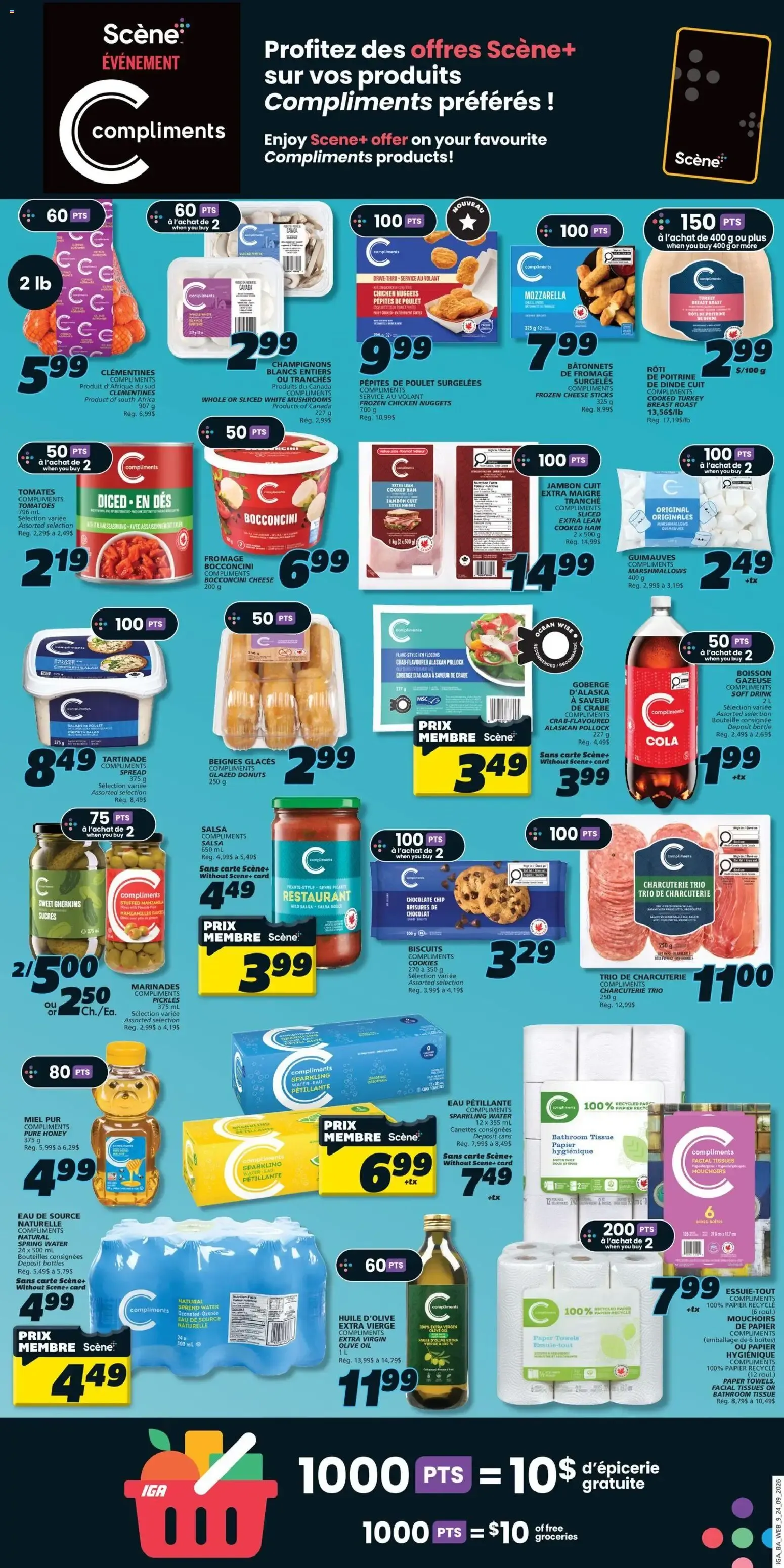 IGA weekly flyer / circulaire from Sep 24, 2026 > weekly specials & deals from September 24 to September 30 2026 - flyer page 12