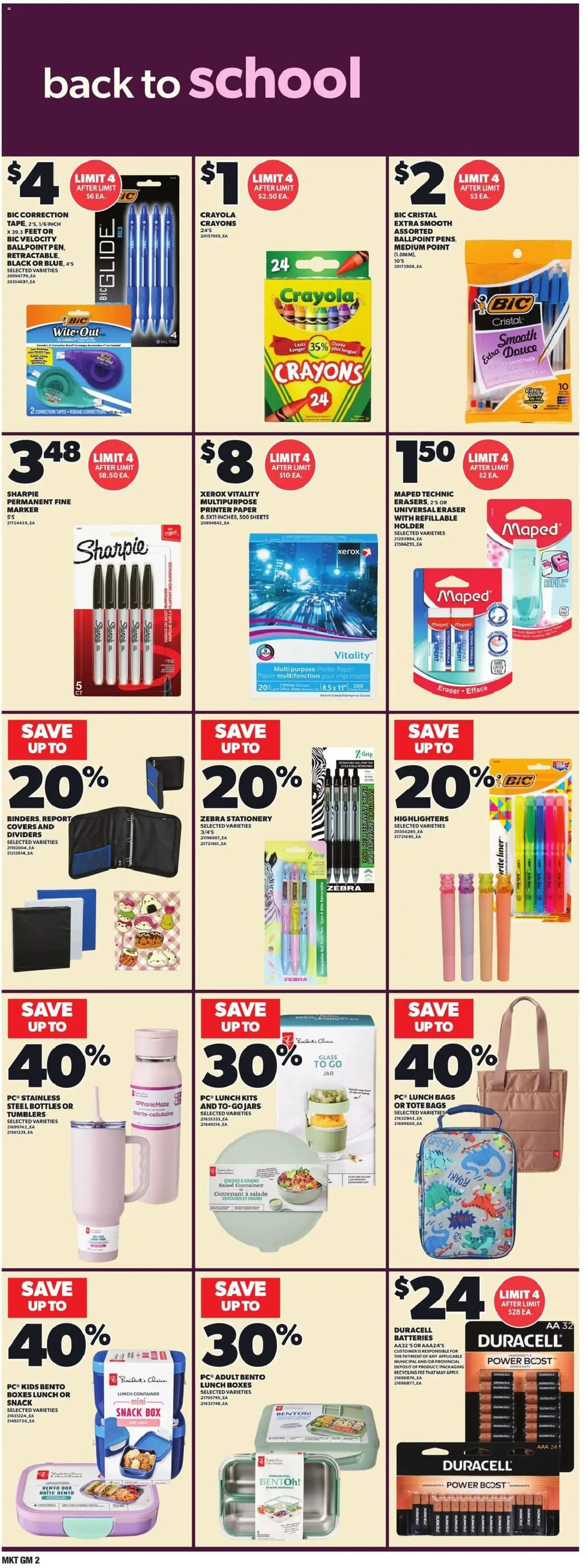 Zehrs weekly flyer / circulaire from August 6 to August 12 2026 - flyer page 10