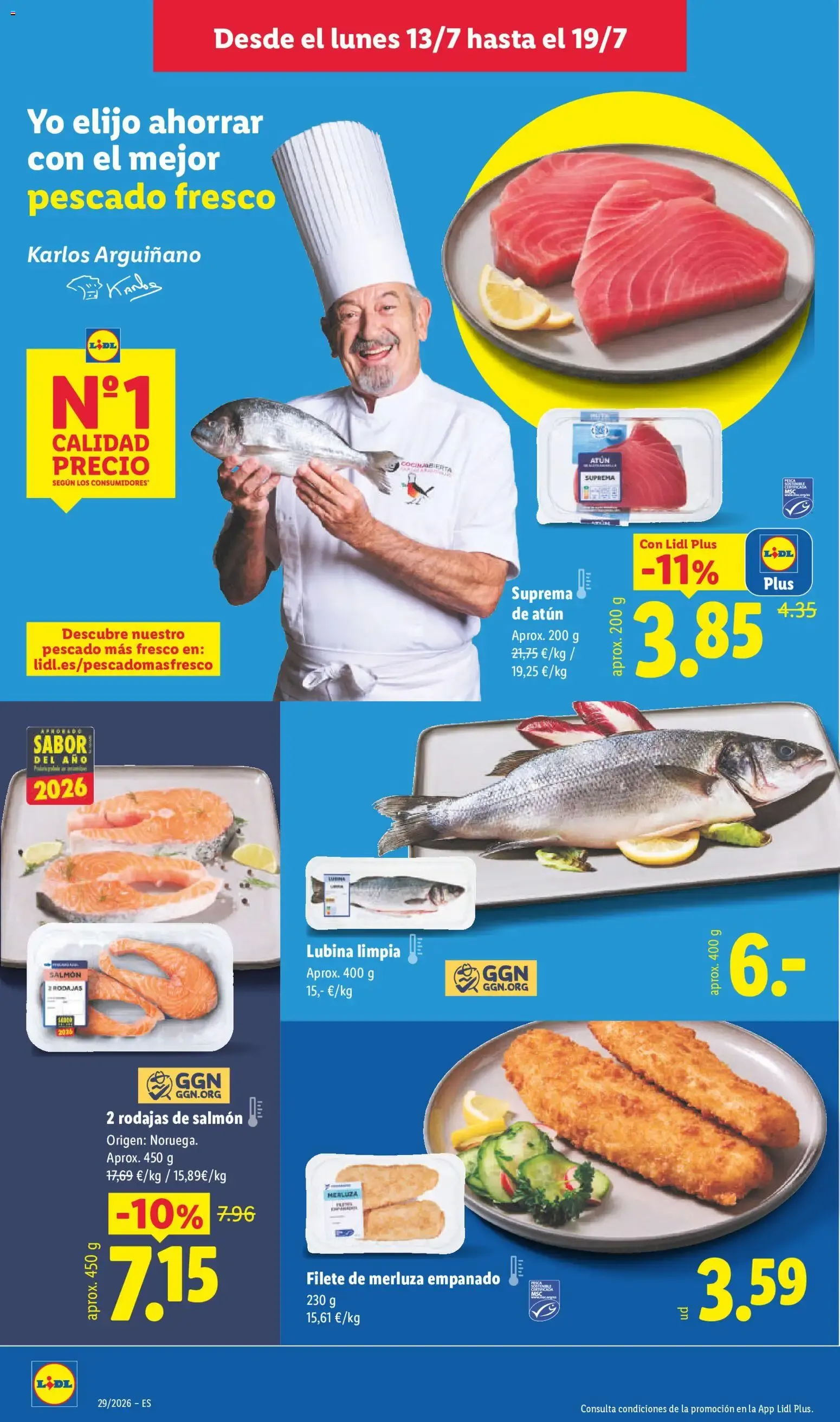 Catálogo de Lidl folleto del 13/07/2026 | Ofertas 13 de julio al 19 de julio 2026 - Página 10
