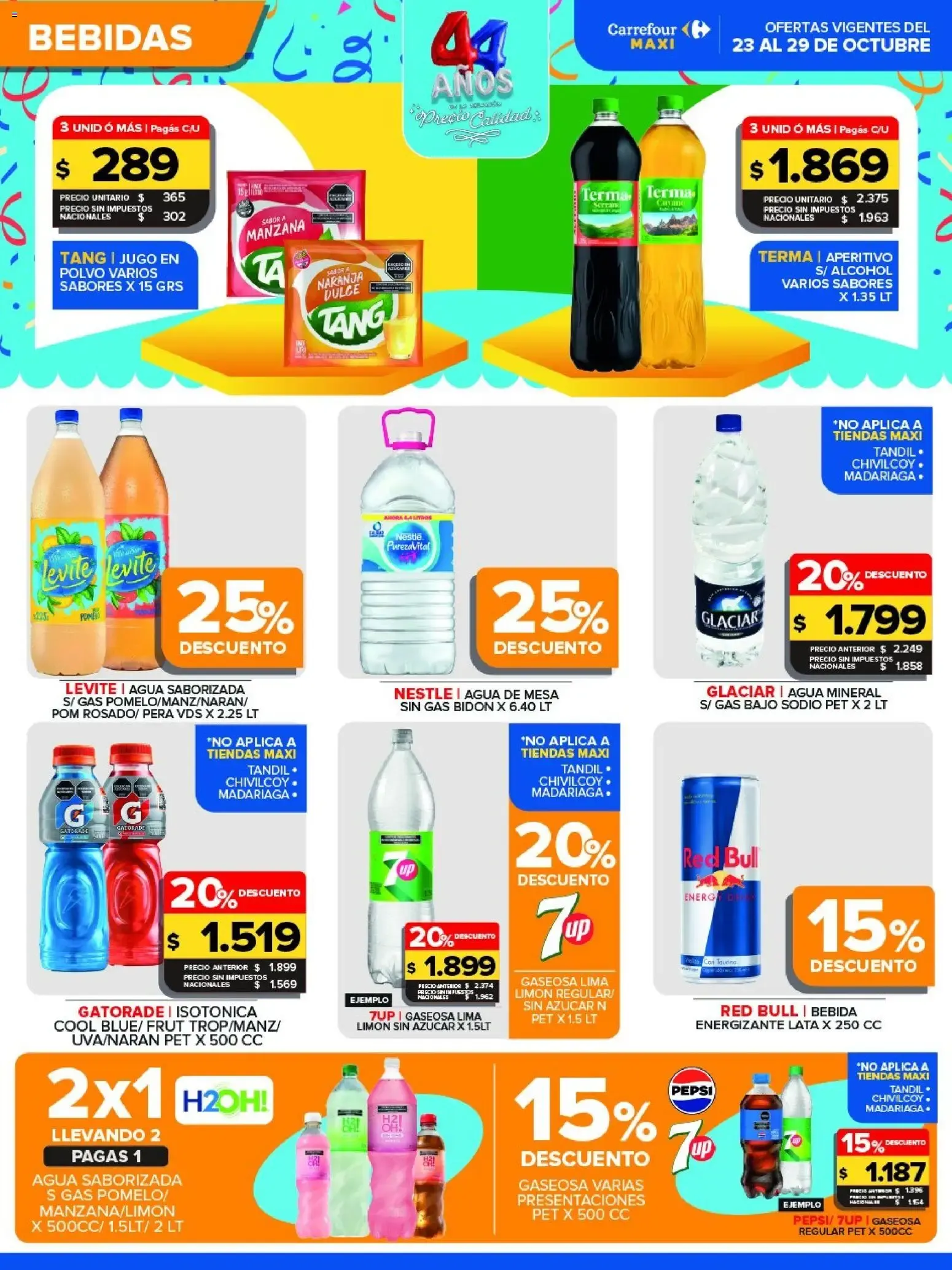 Ofertas de Carrefour Maxi catálogo del 23/10/2026 - 29/10/2026 23 de octubre al 29 de octubre 2026 - Página 3 del catálogo