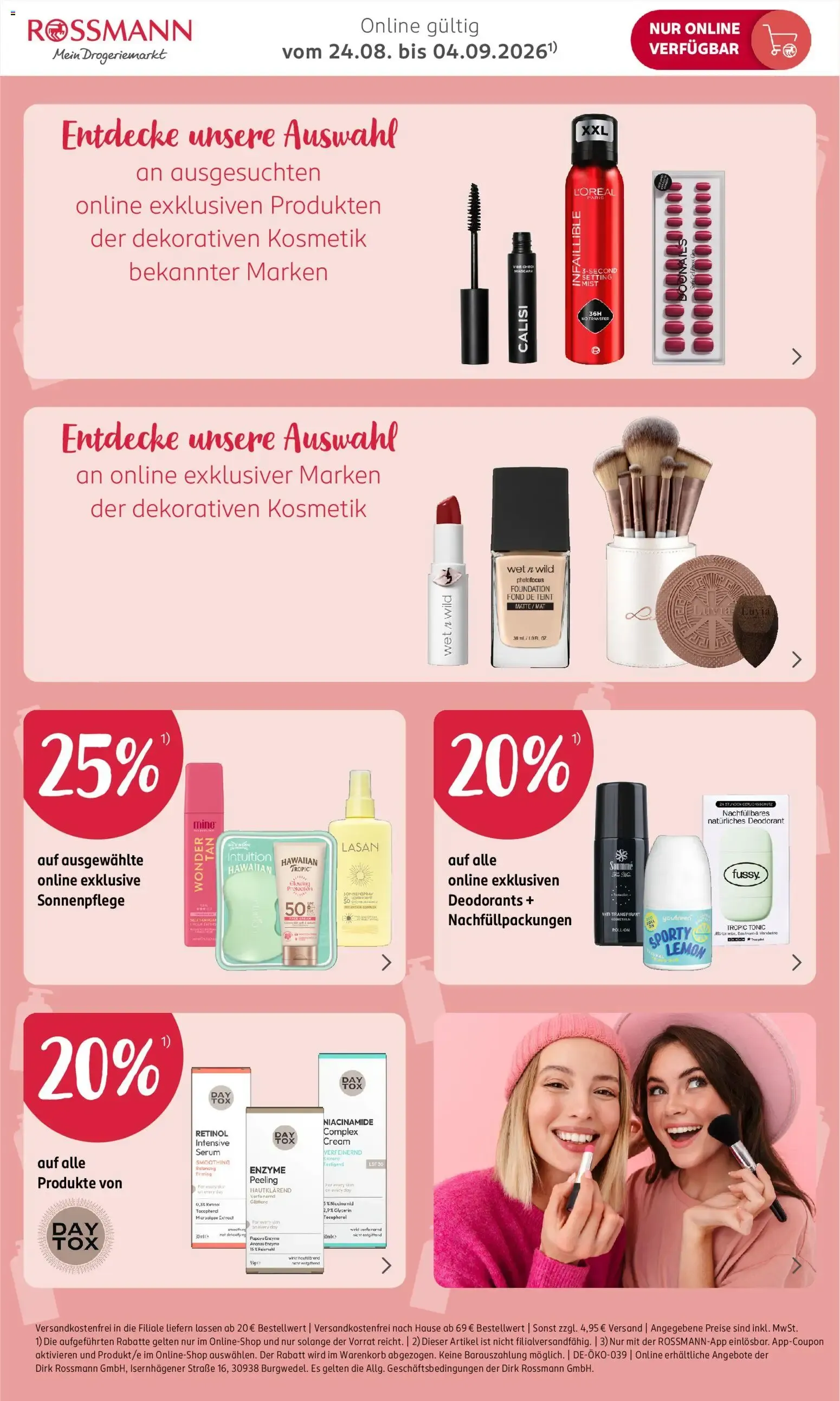Rossmann Prospekt ab 24.08.2026 > Rossmann Onlineprospekt von 24. August bis 4. September 2026 - Prospekt seite 2