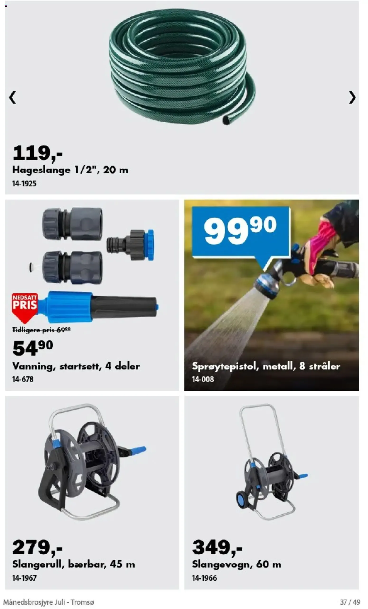 Biltema Månedsbrosjyre Juli - National (01/07/2026 - 30/07/2026) - Kundeavis og tilbud fra 1. juli til 30. juli 2026 - kundeavisside 37