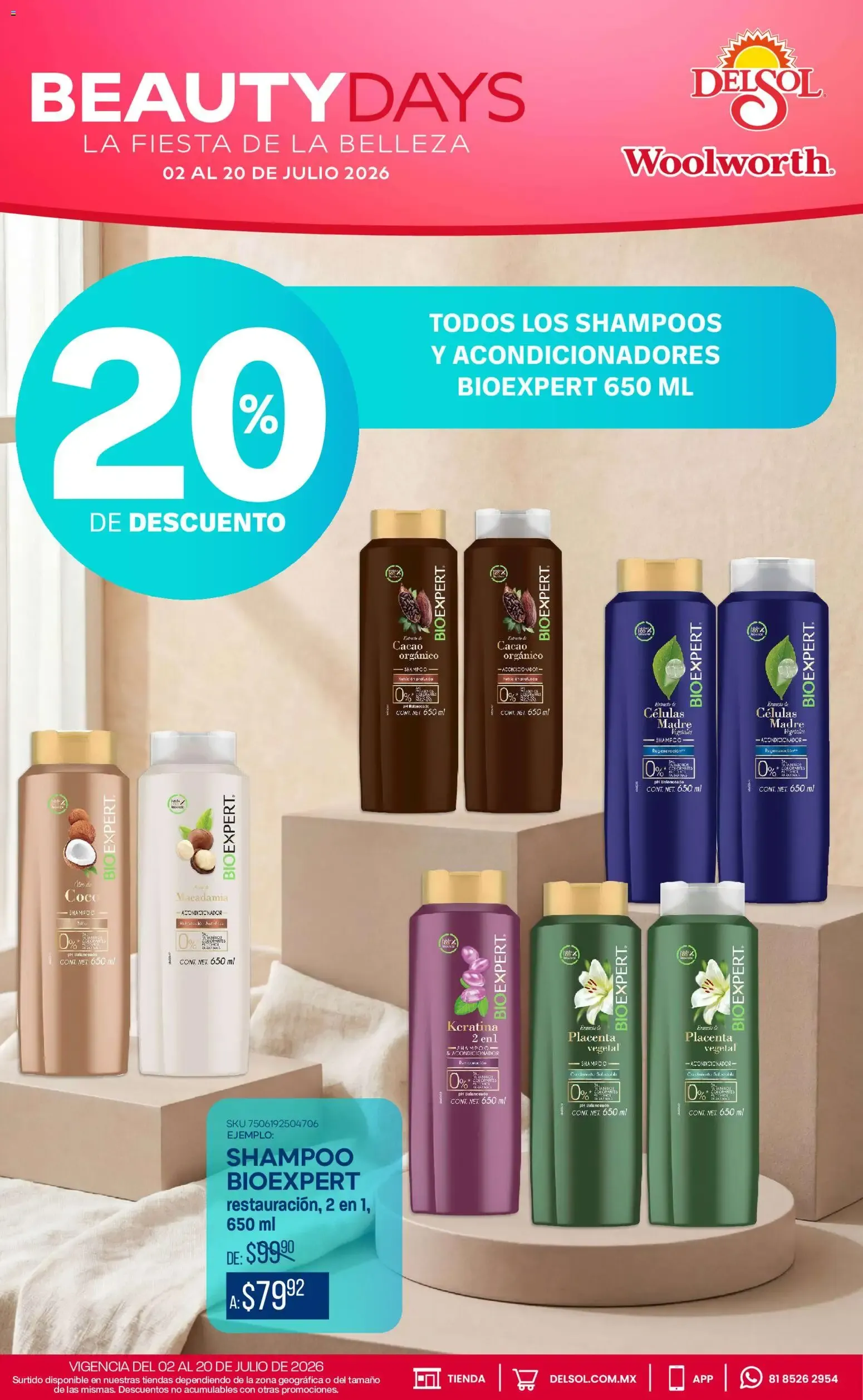Catálogo de Del Sol y Woolworth katalog Beauty Days (02/07/2026 - 20/07/2026) - catálogo en línea 2 de julio al 20 de julio 2026 - Pagina 3
