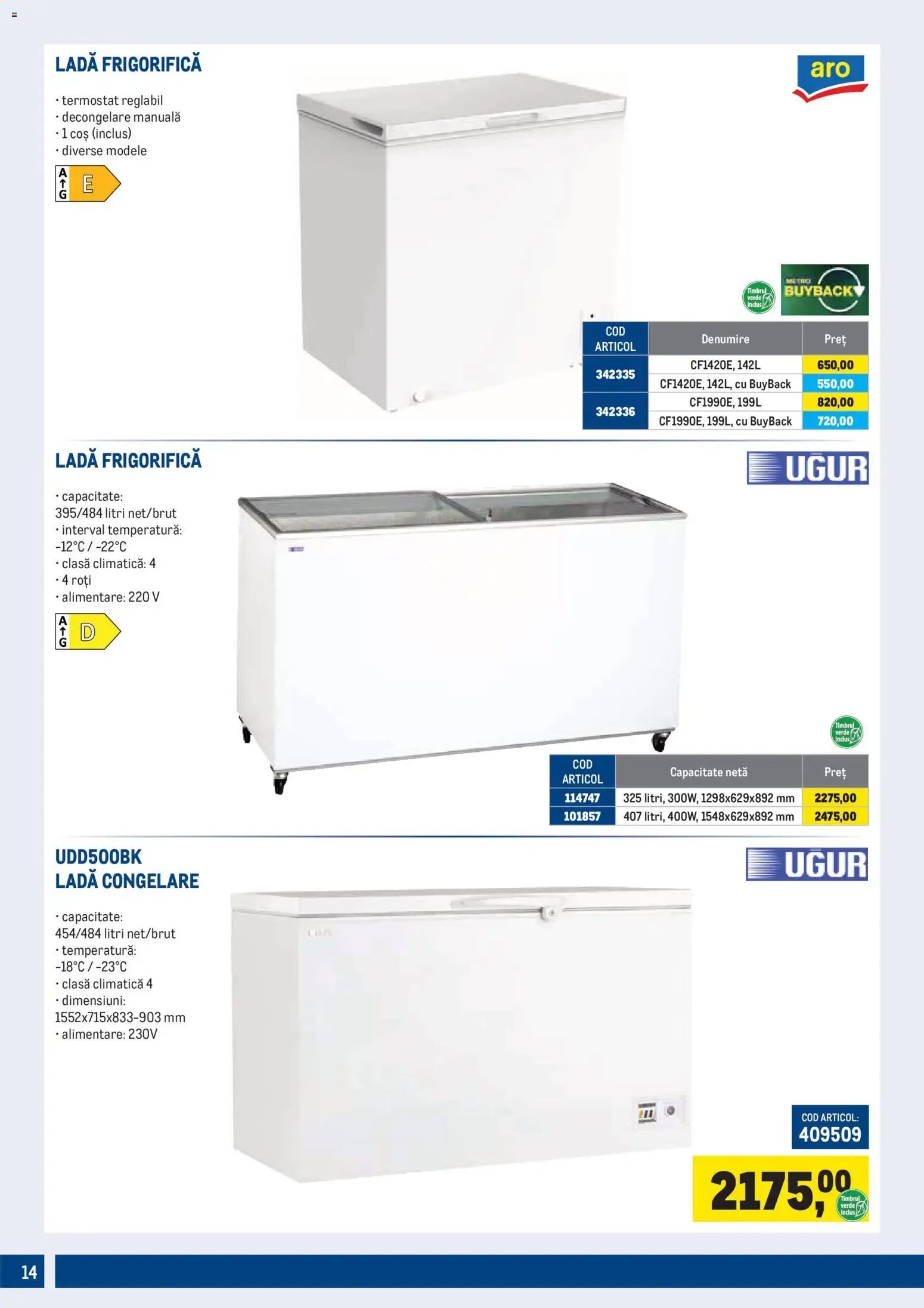 Catalog Metro Catalog Echipamente Pentru Revânzători - Oferta 01.07.2026 - 30.09.2026 de la 1 iulie până la 30 septembrie 2026 - Revista Pagina 14