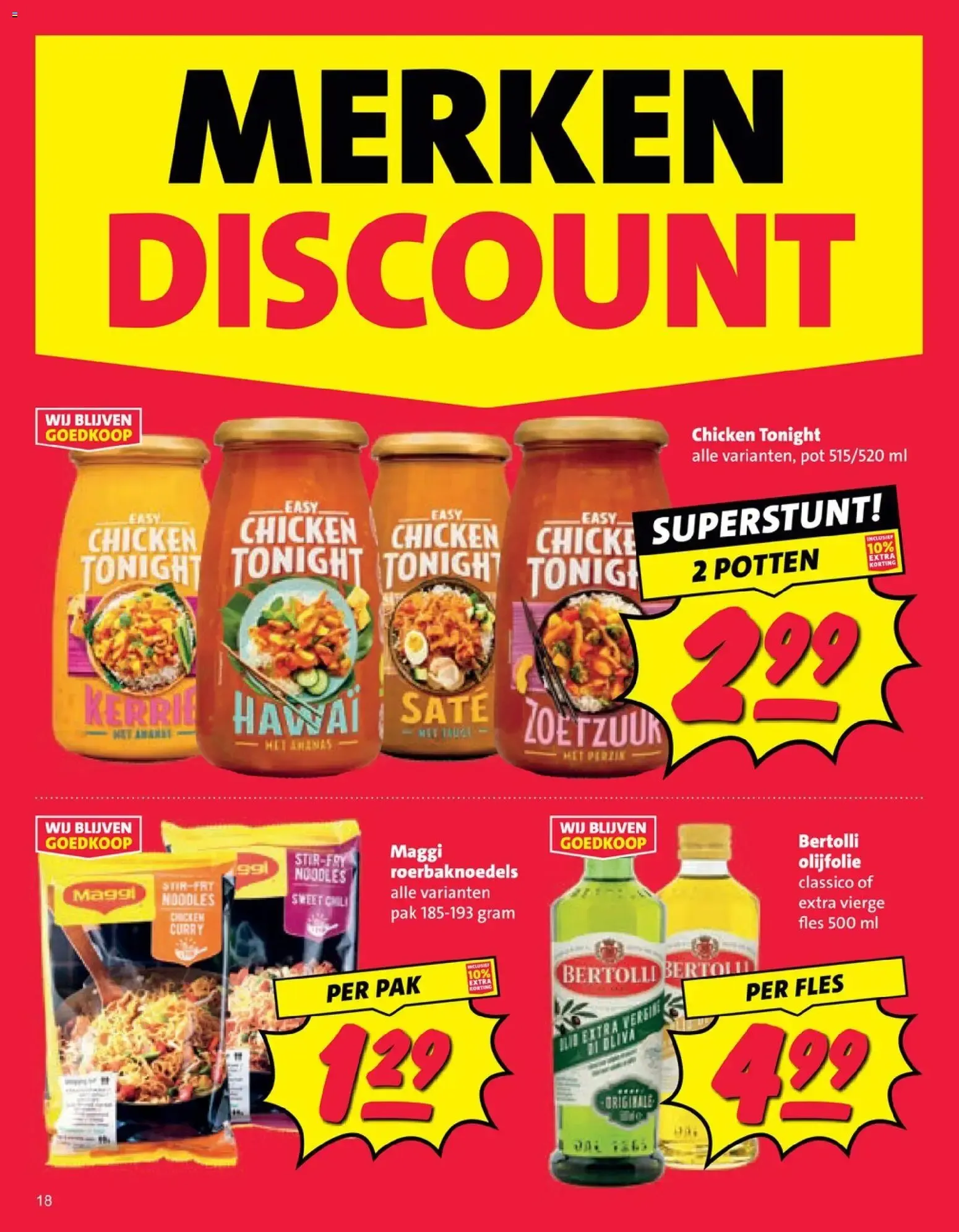 Nettorama Merkendiscount - Discount Prijs! van 31 augustus tot 6 september 2026 - Folder pagina 18
