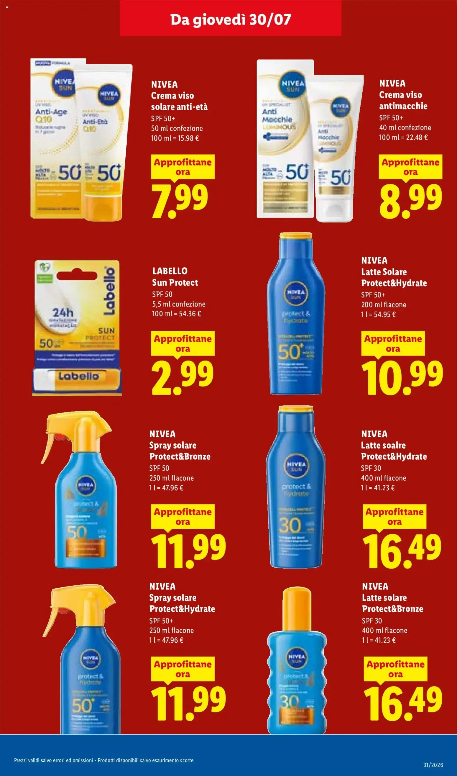 LIDL: L'estate del risparmio da 30 luglio a 5 agosto di 2026 - Pagina del volantino 15