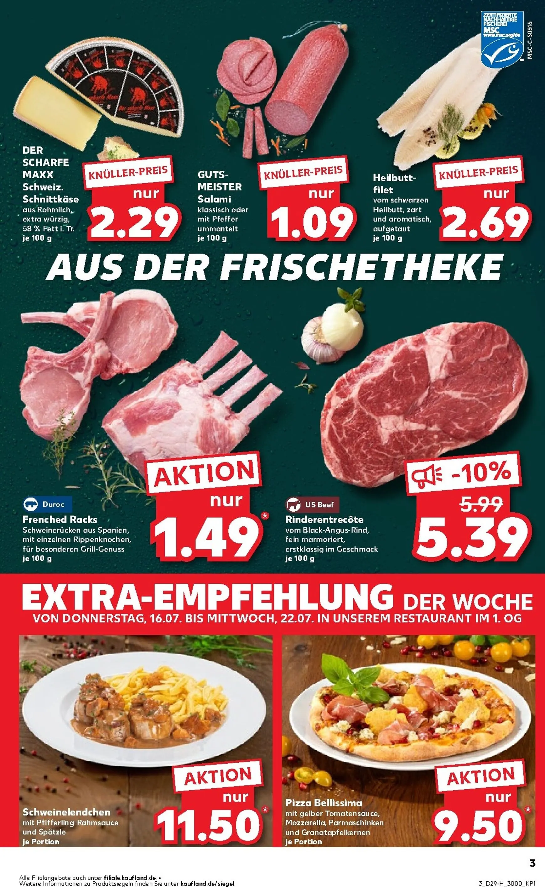 Kaufland - Neckarsulm Prospekt nächste Woche – von Donnerstag 16.07.2026 bis Mittwoch 22.07.2026 von 16. Juli bis 22. Juli 2026 - Prospekt seite 3