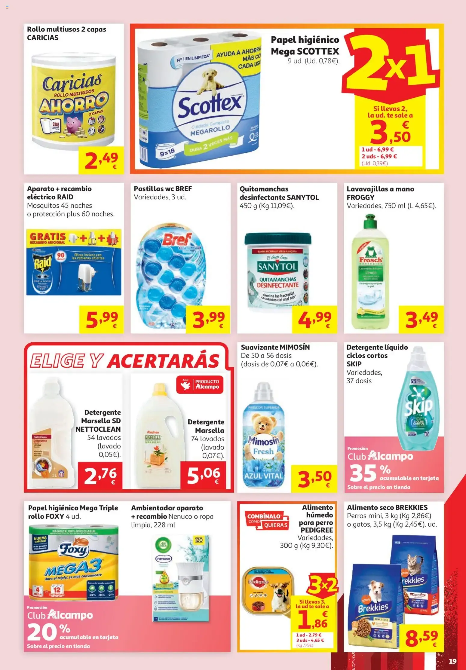 Catálogo de Alcampo - Aniversario: ¡El Partido del Ahorro! 16 de junio al 29 de junio 2026 - Página 19