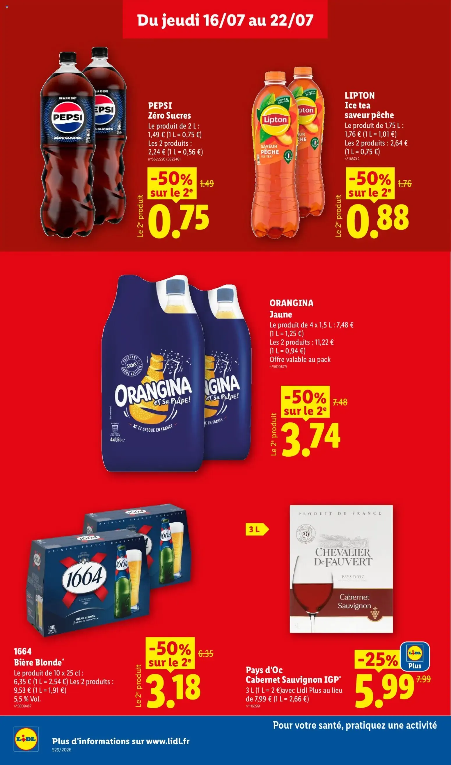 Lidl - L'Été Imbattable du 16 juillet au 22 juillet 2026 - Catalogue page 12