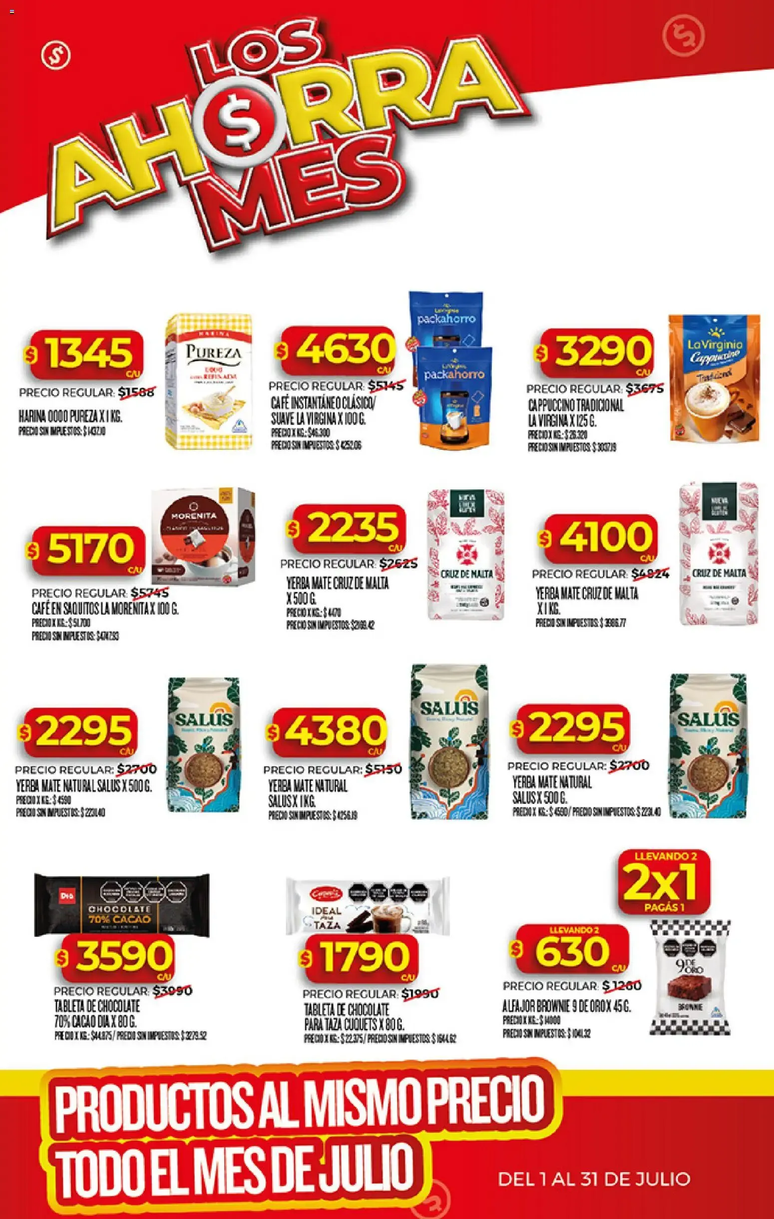Ofertas de Los Ahorra Mes 1 de julio al 31 de julio 2026 - Página 7 del catálogo