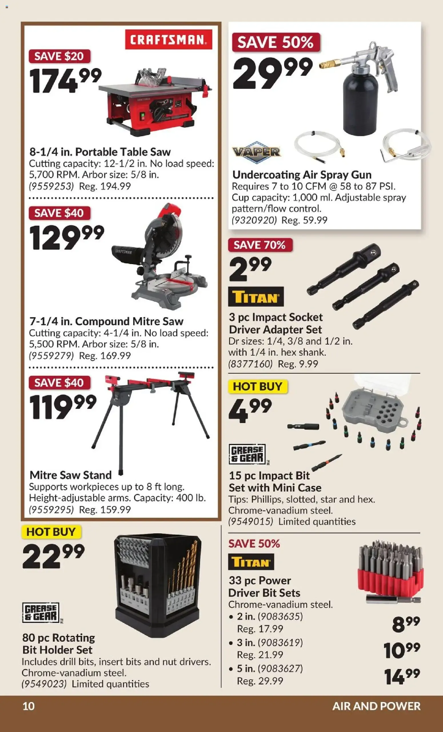 Princess Auto flyer - 2 Week Sale! from Aug 25, 2026 > weekly specials & deals from August 25 to September 6 2026 - flyer page 11