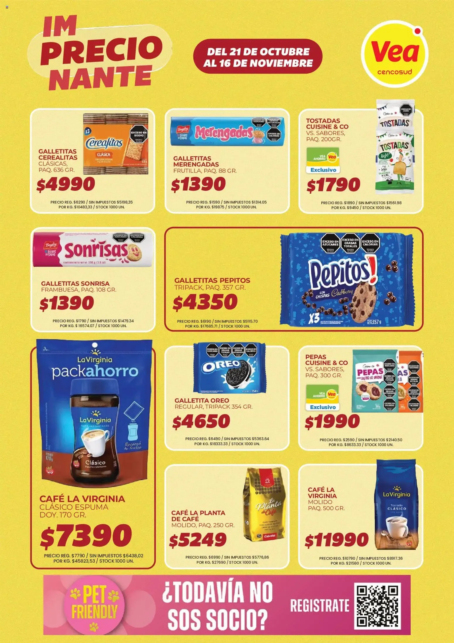 Ofertas de Vea - Folleto imPRECIOnante Córdoba del 21/10/2026 - 16/11/2026 21 de octubre al 16 de noviembre 2026 - Página 3 del catálogo