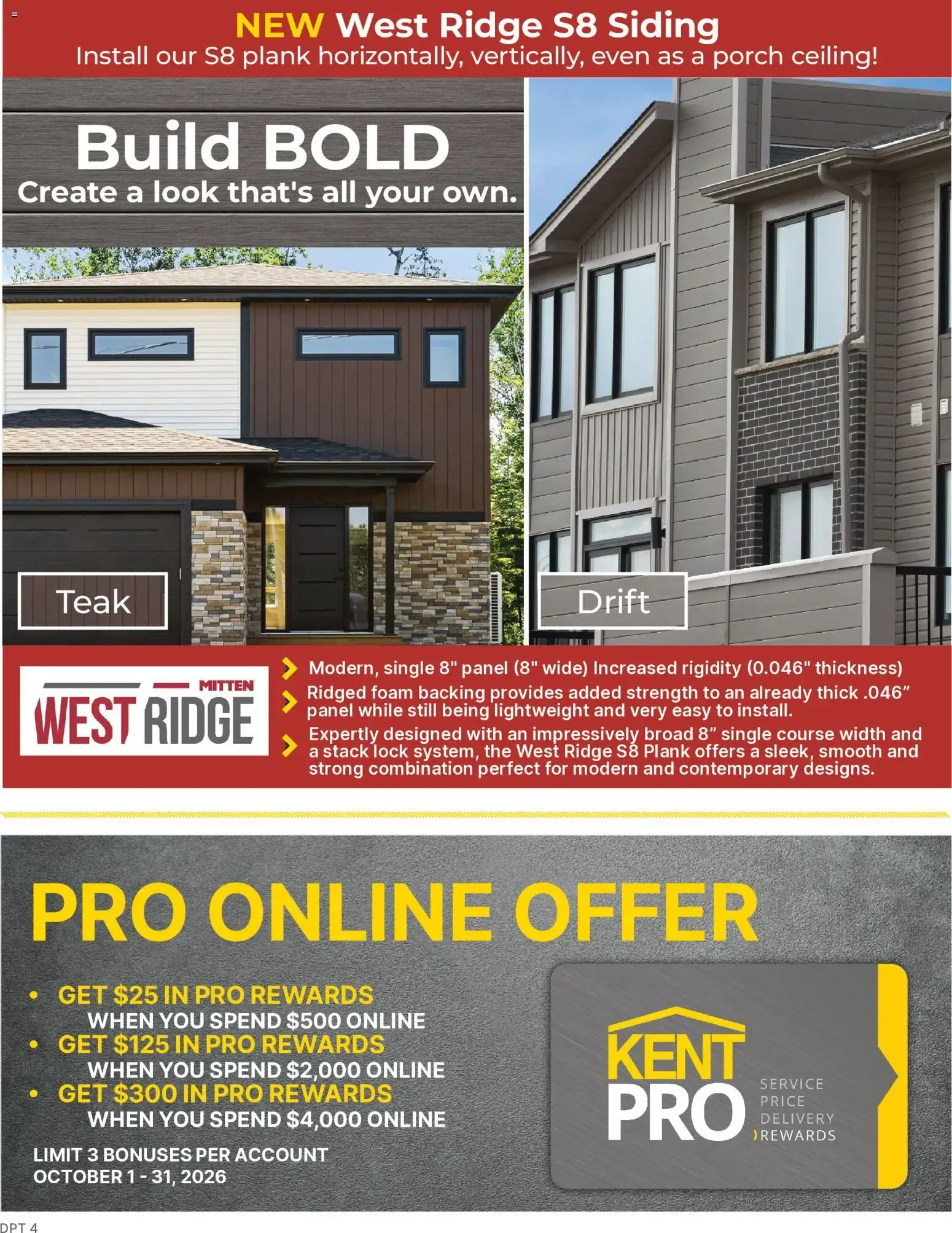 Kent flyer - KentPro Monthly - NS from Oct 1, 2026 > weekly specials & deals from October 1 to October 31 2026 - flyer page 4