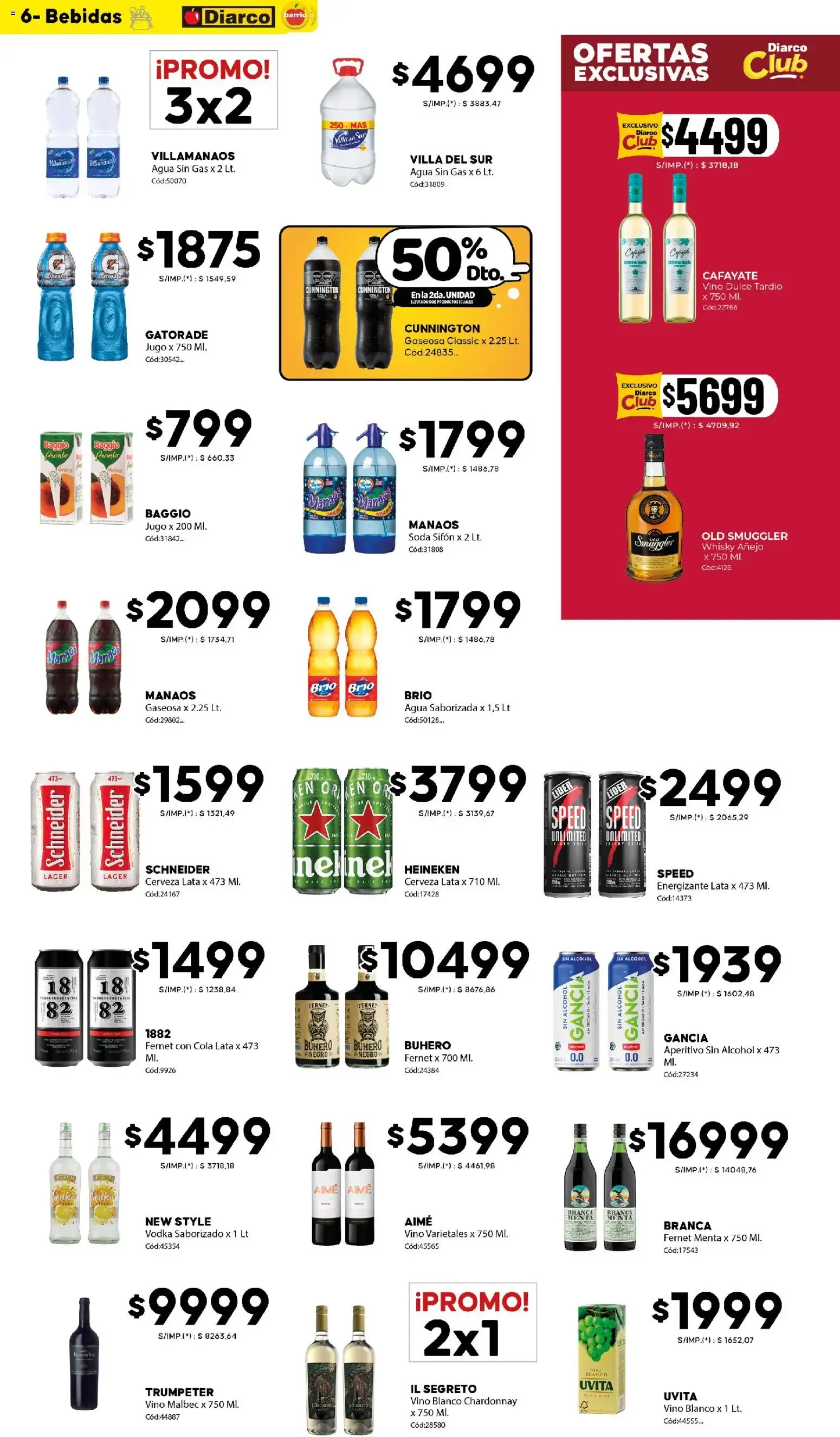 Ofertas de Diarco - Ofertas Diarco Barrio del 29/06/2026 - 03/07/2026 29 de junio al 3 de julio 2026 - Página 6 del catálogo