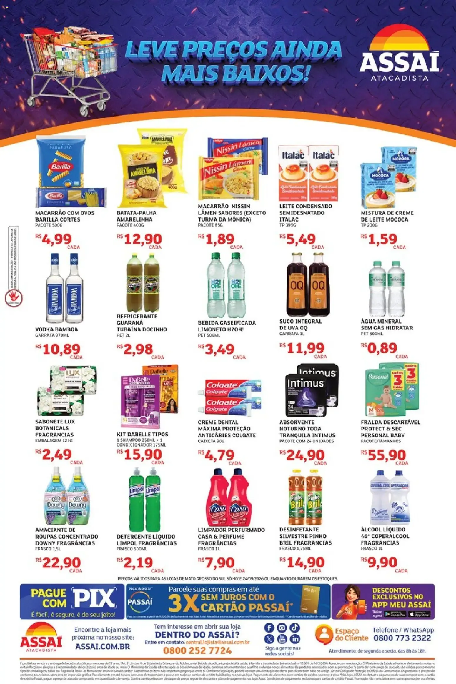 Encarte de Assaí Atacadista ofertas - MS de 24/09/2026 | Promoções Online 24 de setembro até 24 de setembro 2026 - Pagina 2