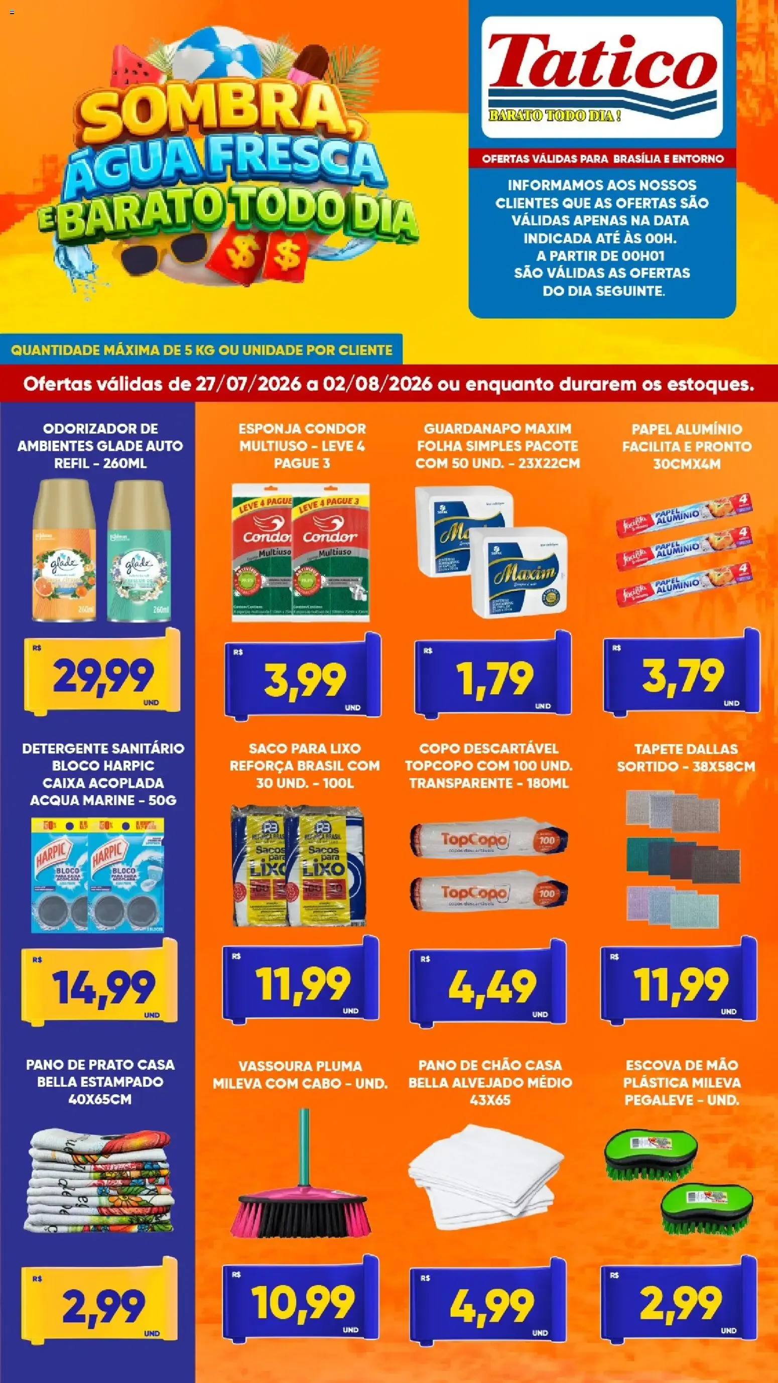 Encarte de Tatico - Ofertas da semana de 27/07/2026 | Promoções Online 27 de julho até 2 de agosto 2026 - Pagina 9