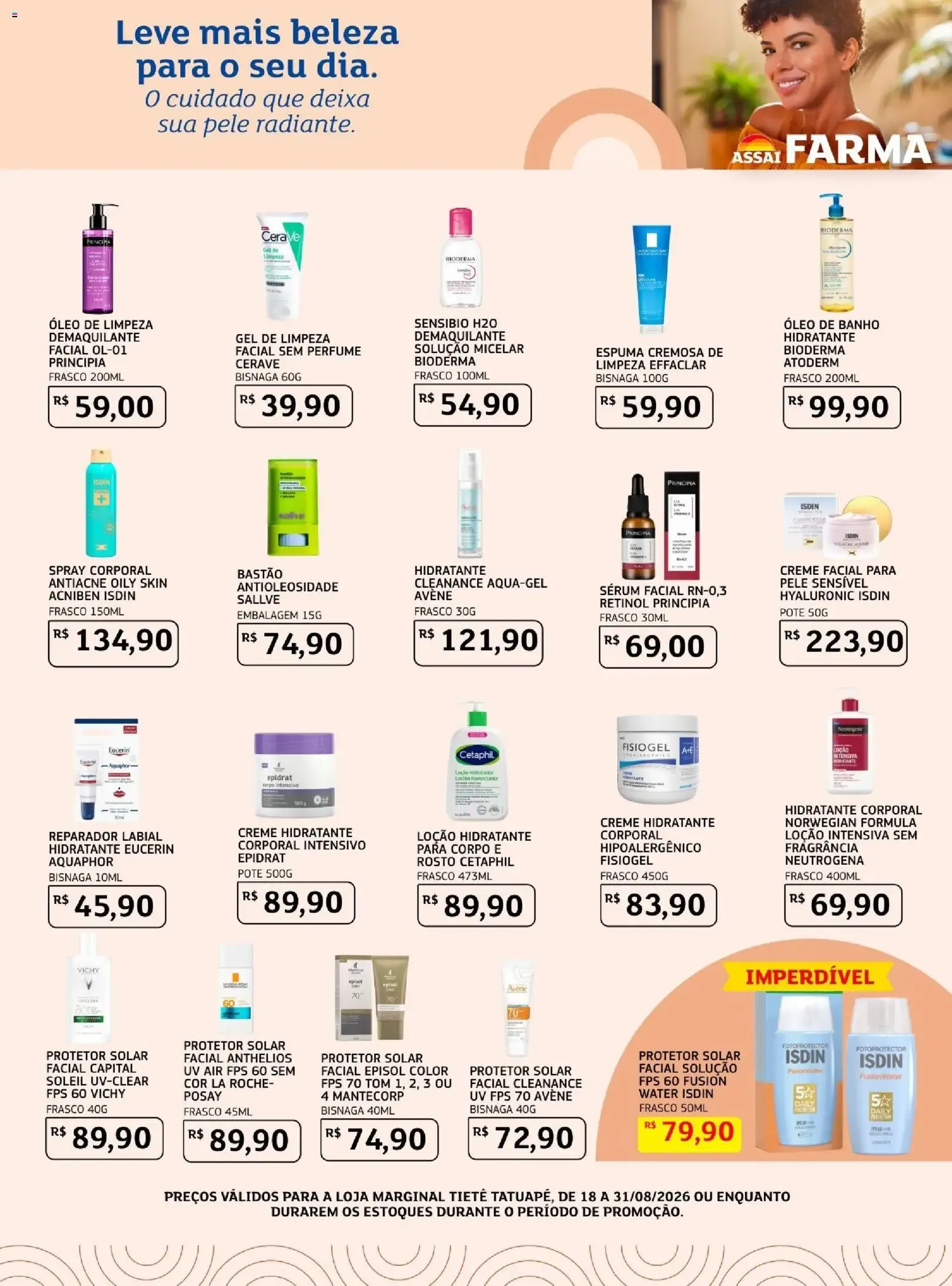 Encarte de Assaí Farma - Grandes Ofertas de Inauguração Loja Assaí Marginal Tietê Tatuapé 17 de agosto até 31 de agosto 2026 - Pagina 2