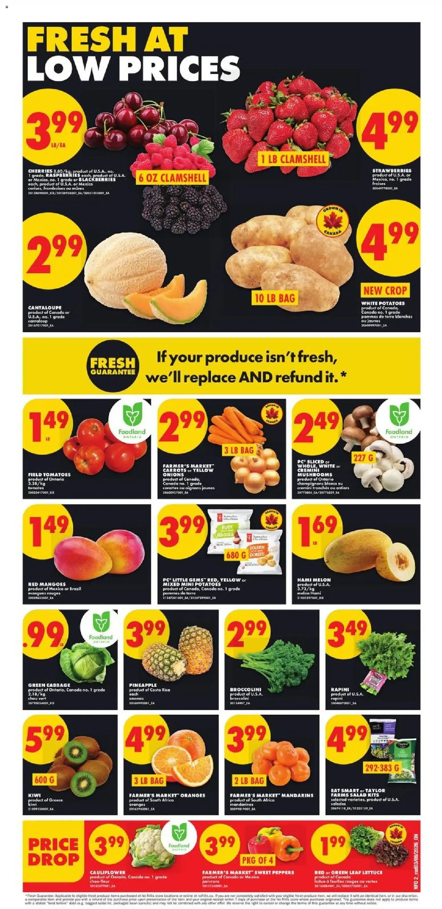 No Frills weekly flyer / circulaire from Aug 6, 2026 > weekly specials & deals from August 6 to August 12 2026 - flyer page 2