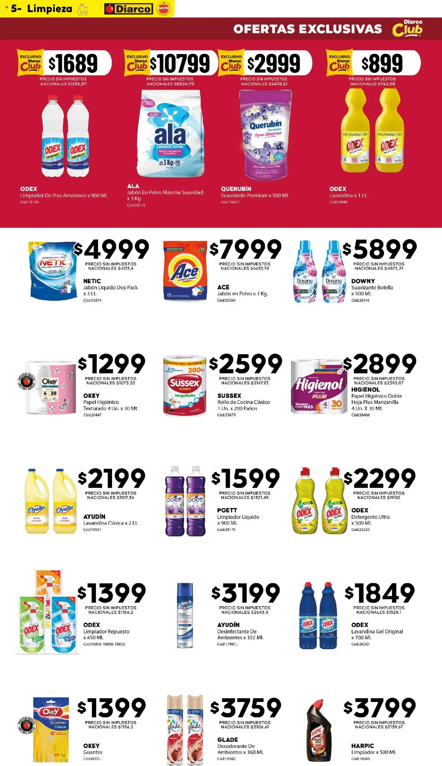 Ofertas de Diarco - Ofertas Diarco Barrio del 24/08 - 28/08 24 de agosto al 28 de agosto 2026 - Página 5 del catálogo