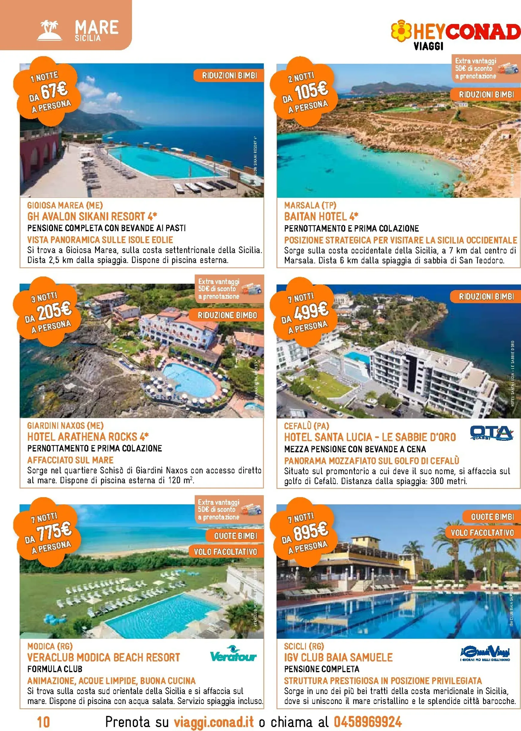 CATALOGO VACANZE ESTIVE LAST MINUTE da 1 giugno a 30 settembre di 2026 - Pagina del volantino 10